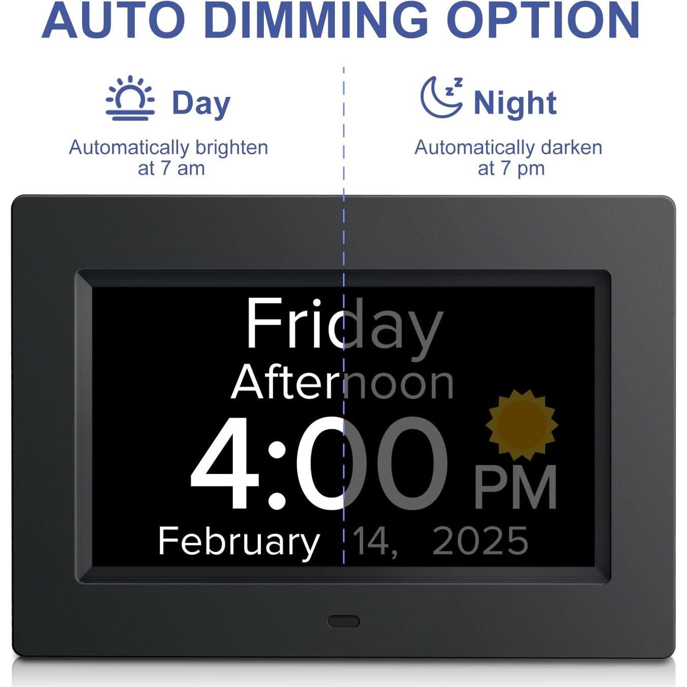 Reloj Despertador Digital Mitoart para Ancianos con Voz
