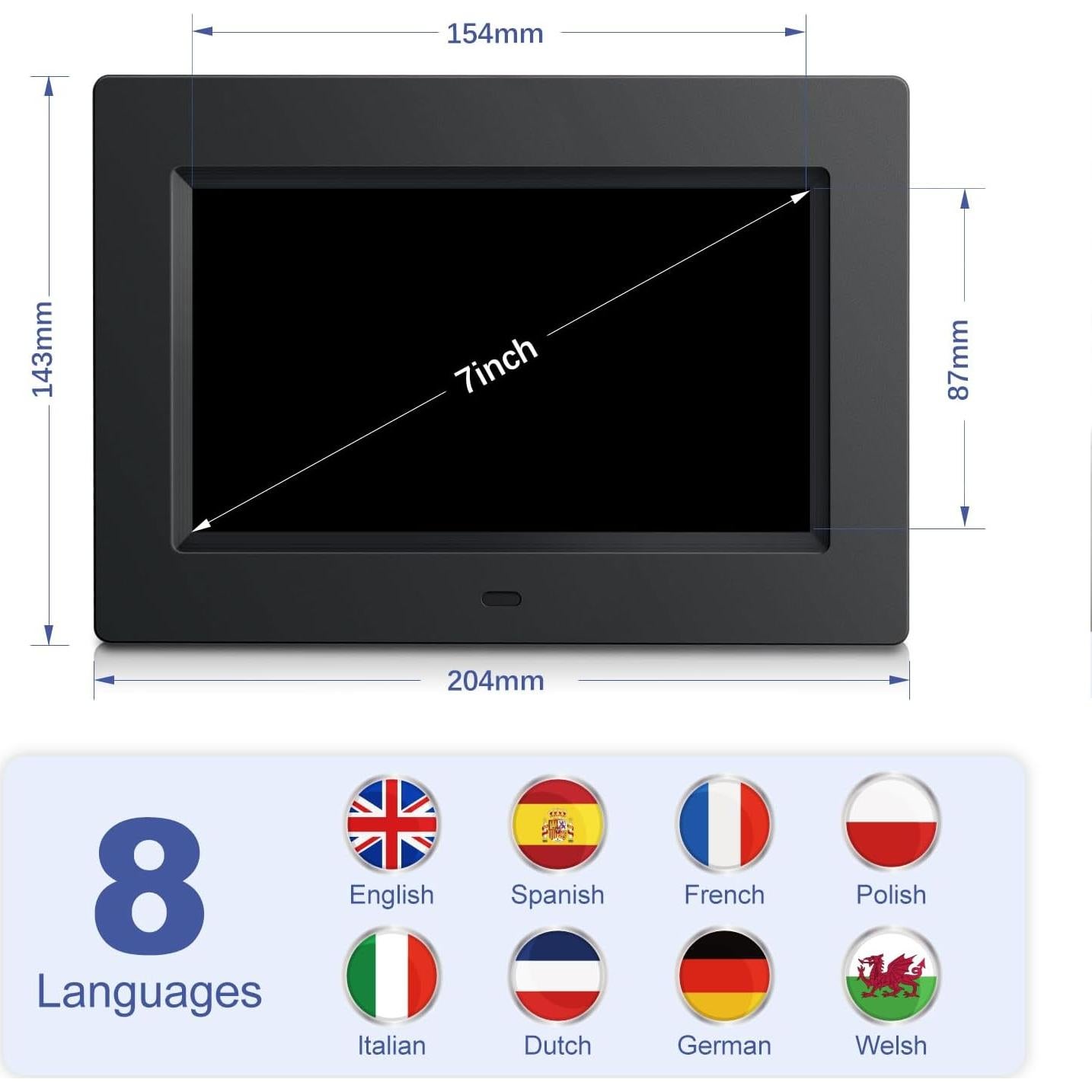 Reloj Despertador Digital Mitoart para Ancianos con Voz