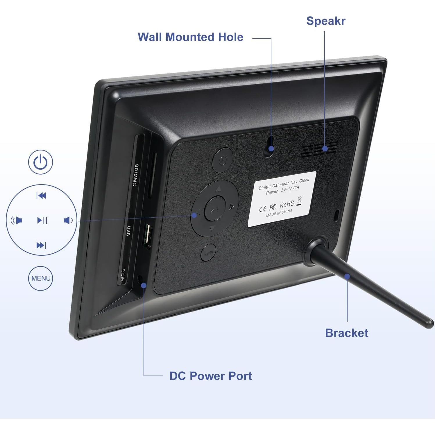 Reloj Despertador Digital Mitoart para Ancianos con Voz