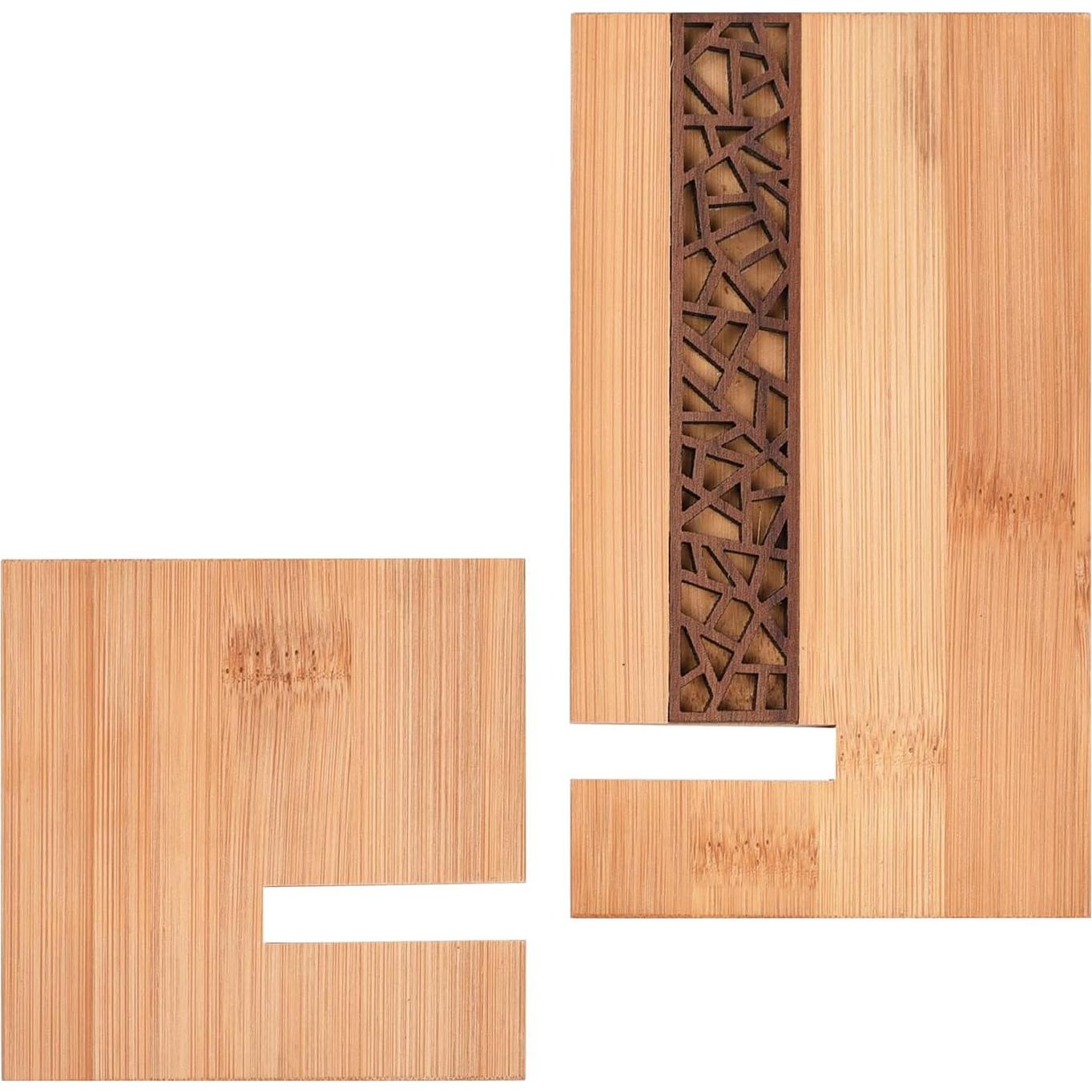 Soporte Móvil BARUHARI de Madera de Bambú Ajustable