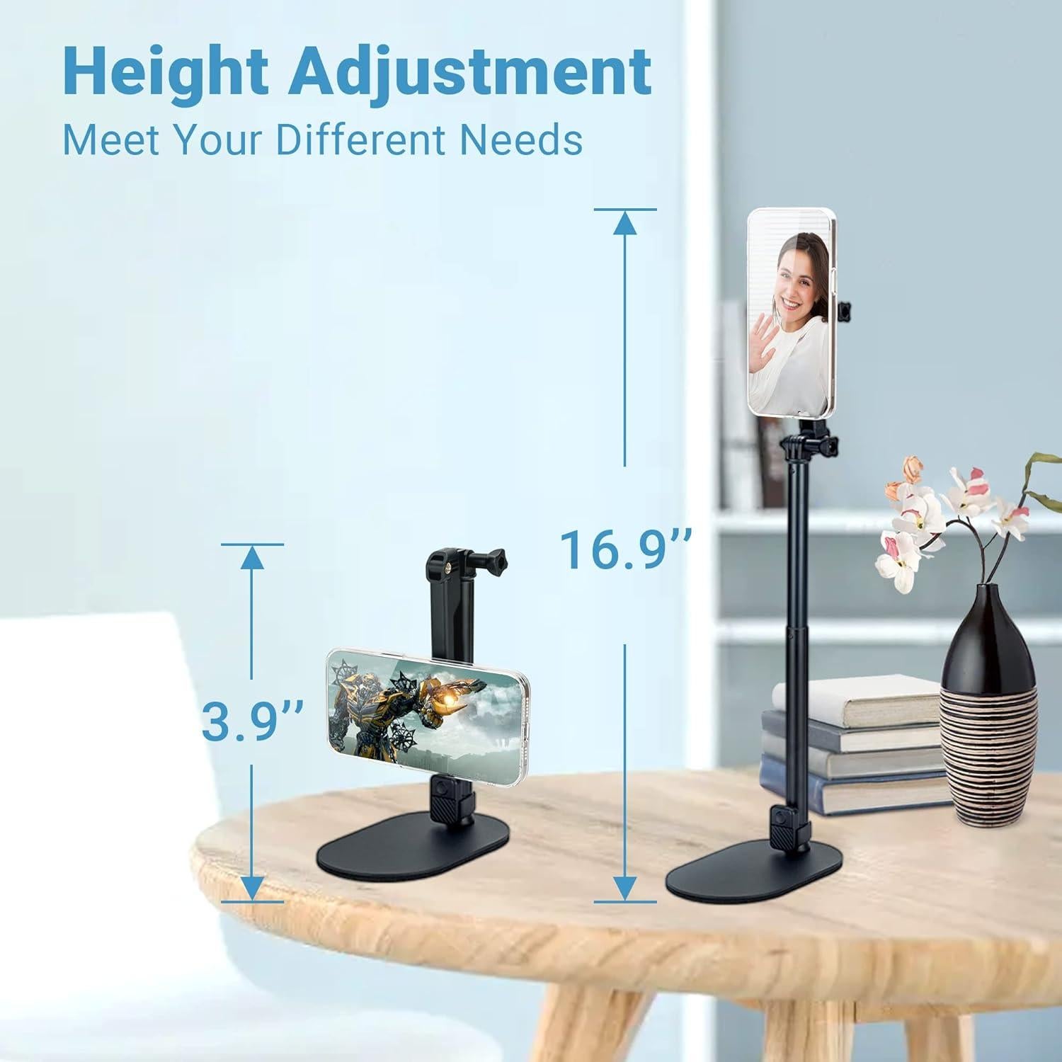 Soporte de Escritorio Magnético JJC MSS-1 Ajustable para Teléfono