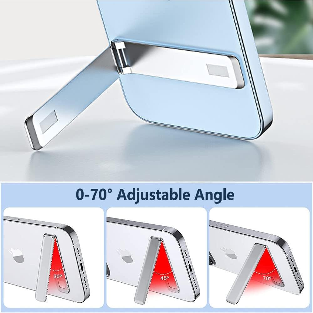 Soporte para Teléfono Móvil Kinizuxi Aluminio Plata Ajustable