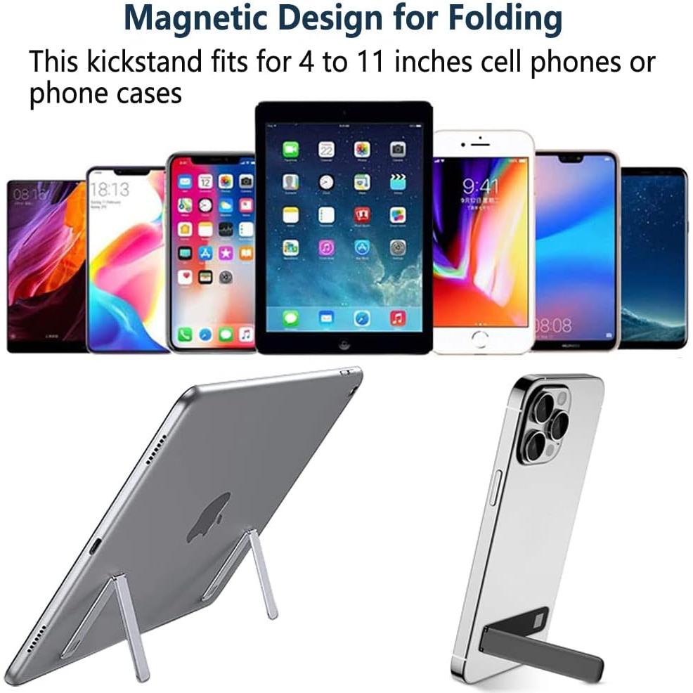 Soporte para Teléfono Móvil Kinizuxi Aluminio Plata Ajustable