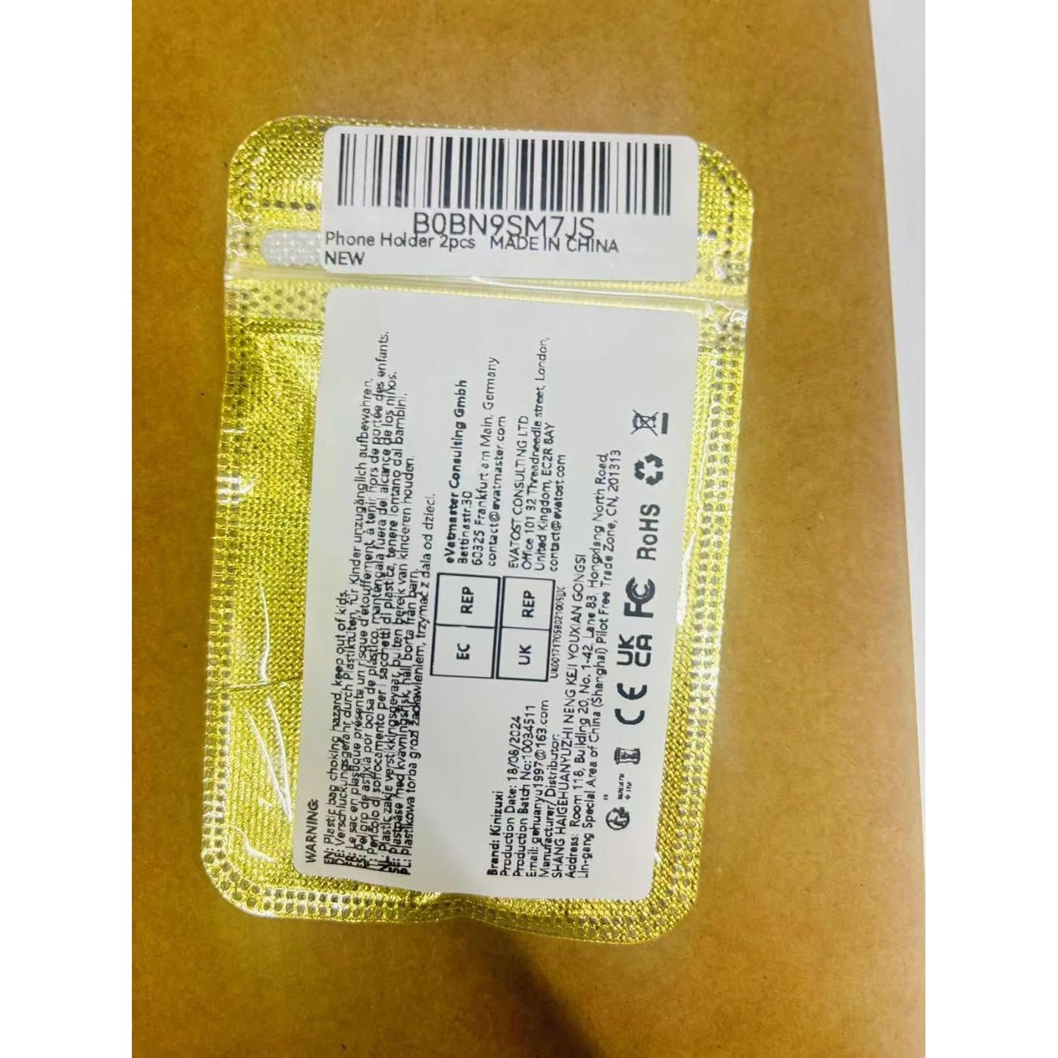 Soporte para Teléfono Móvil Kinizuxi Aluminio Plata Ajustable