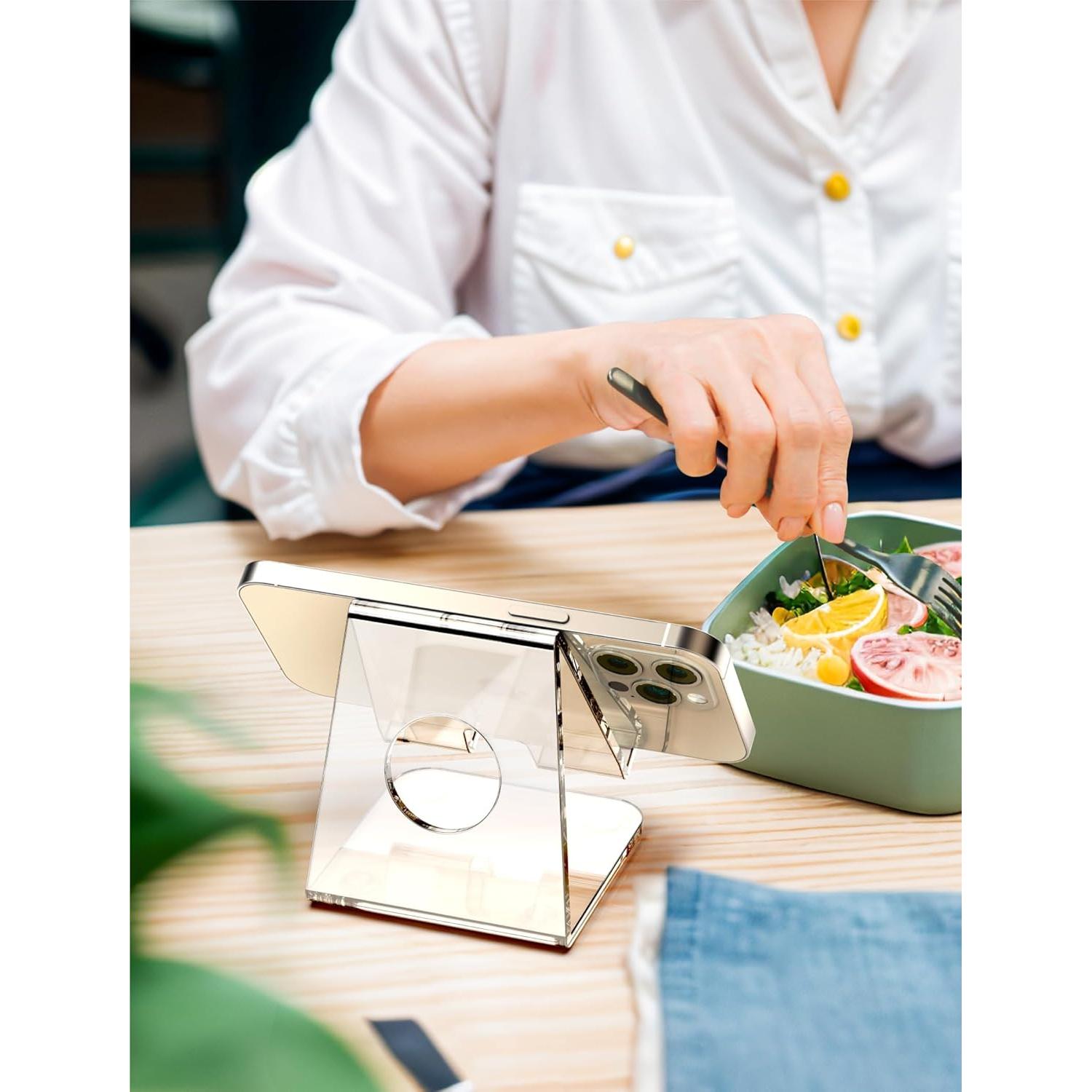 Soporte de Teléfono Móvil TOPGO Acrílico Transparente