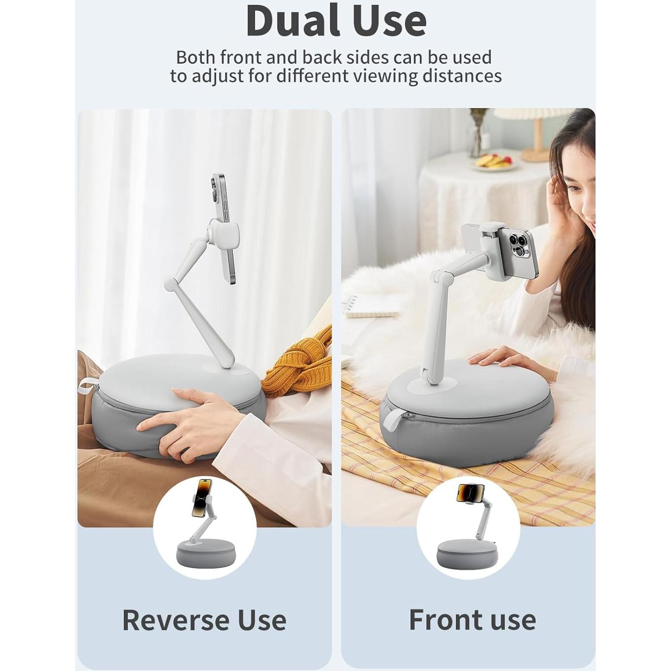 Soporte de Almohada para Teléfono Móvil SAIJI U Mini Gris