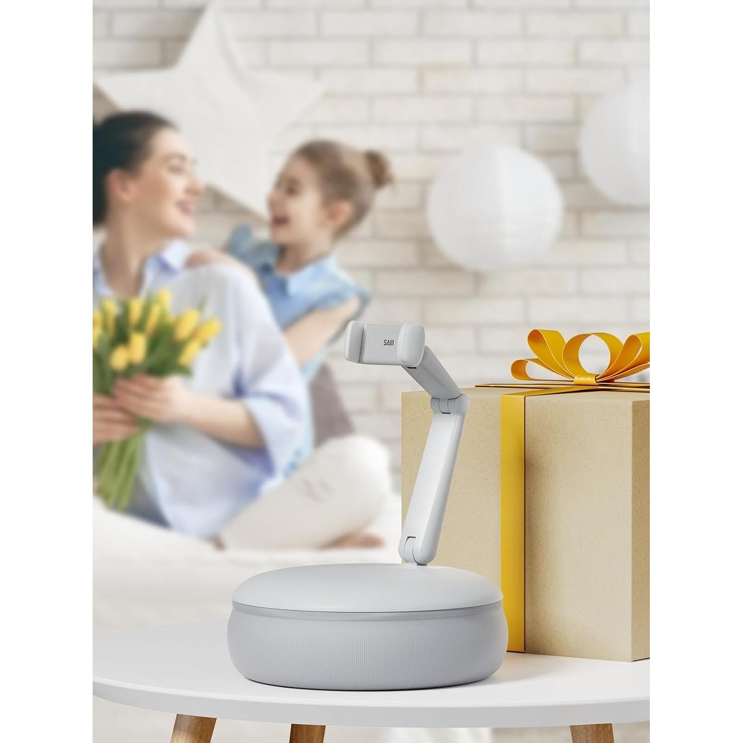 Soporte de Almohada para Teléfono Móvil SAIJI U Mini Gris