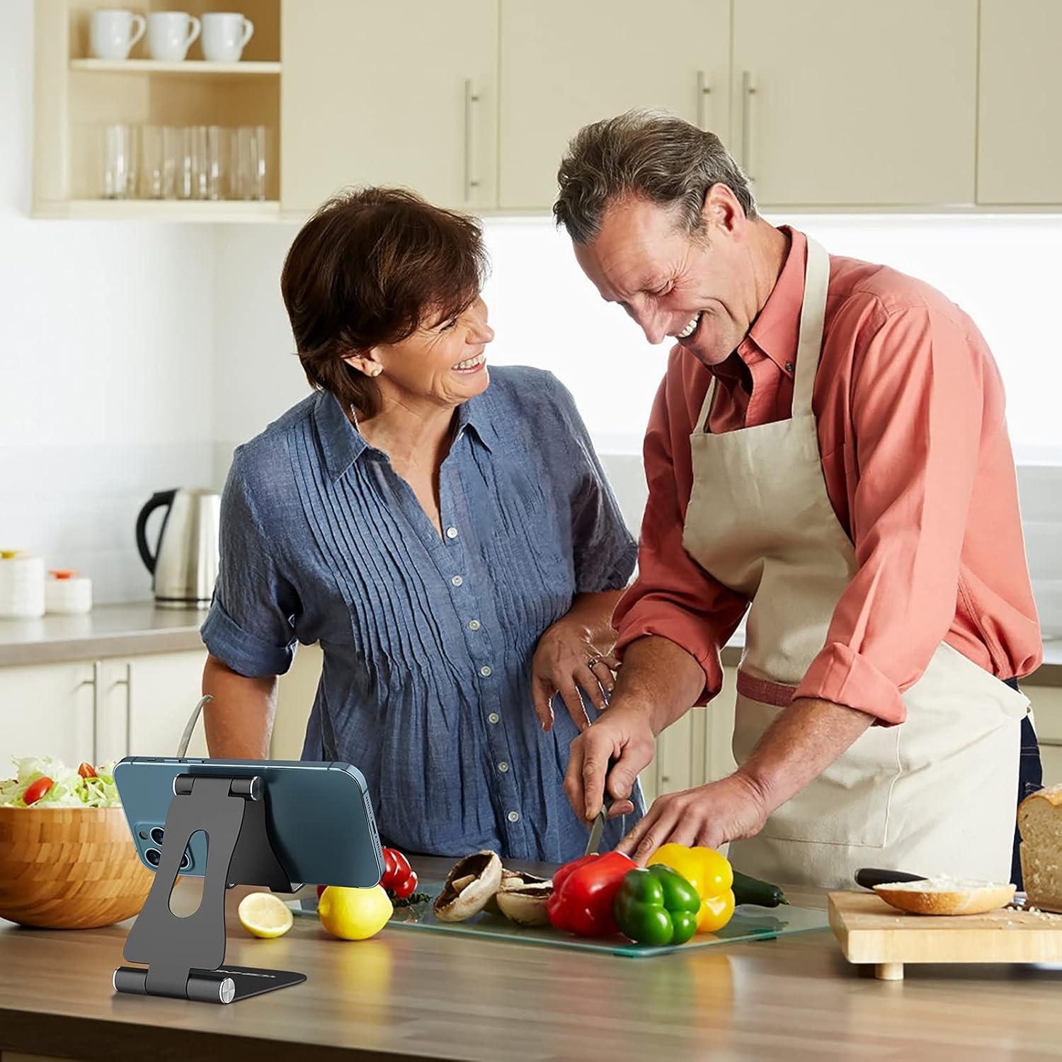 Soporte para Teléfono Móvil YoShine Ajustable Plegable Negro