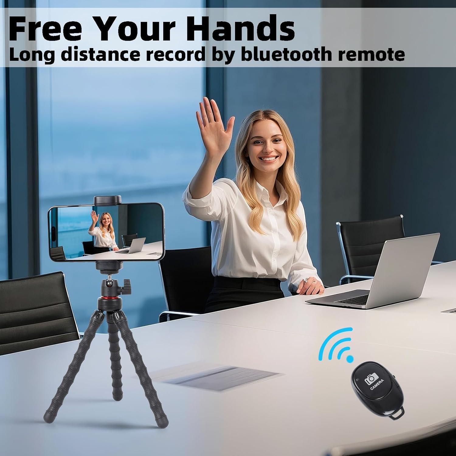 Mini Trípode FPN para Teléfono Celular 3 en 1 con Control Remoto