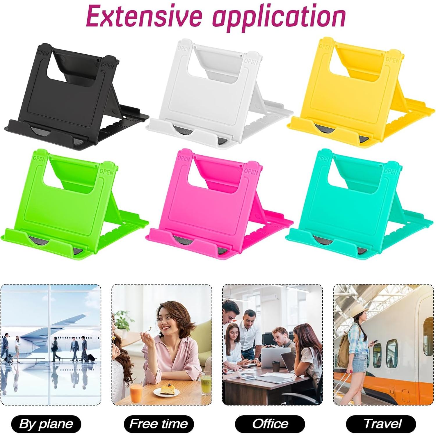 Soporte de teléfono móvil KALIONE 6 unidades colores variados