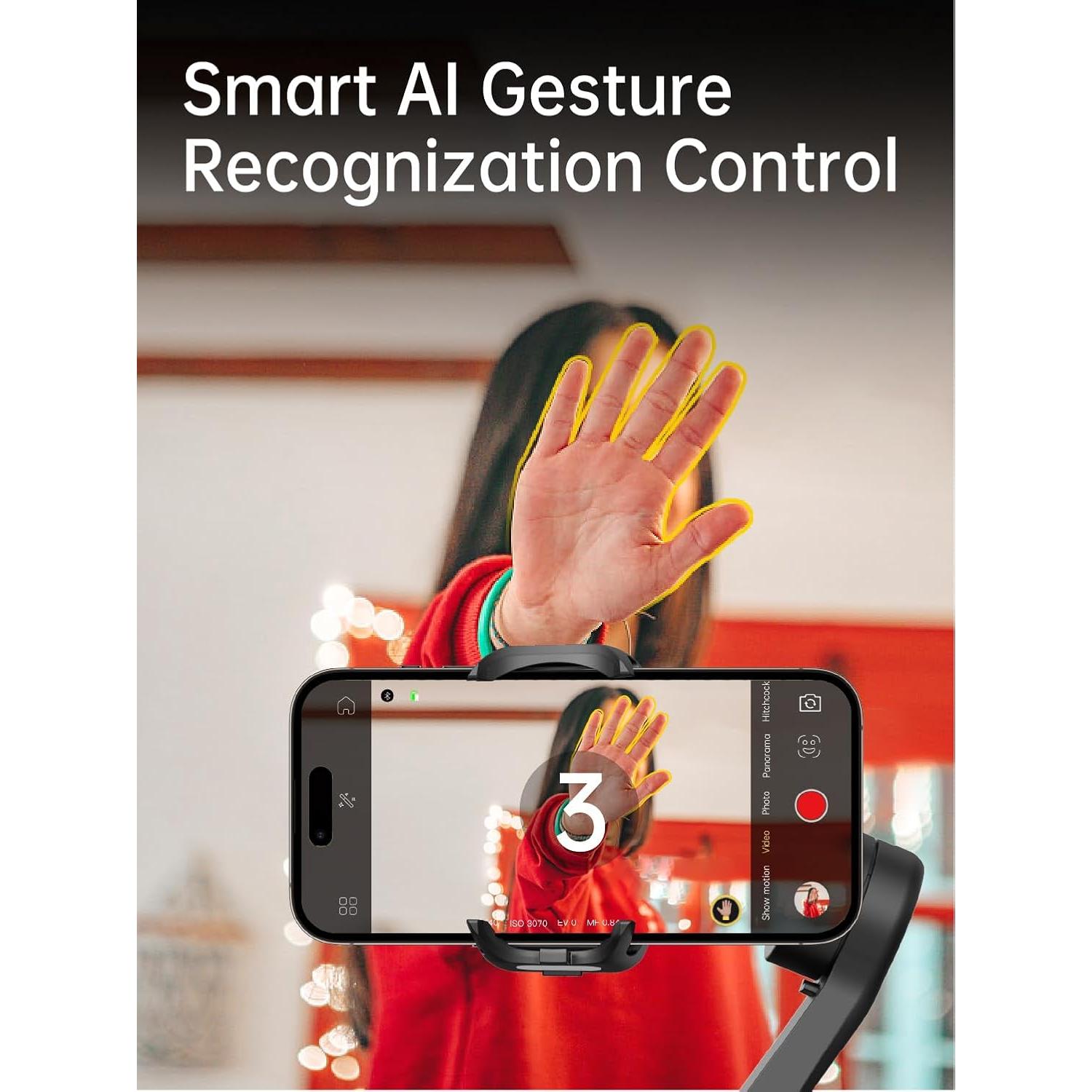 Estabilizador Gimbal 3 Ejes AOCHUAN Smart XE para Smartphones