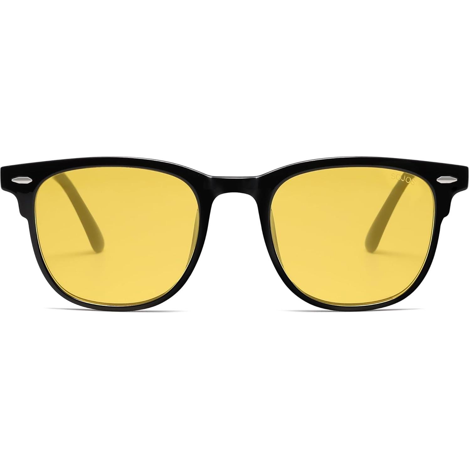 Gafas de sol cuadradas SOJOS SJ2112 polarizadas UV400