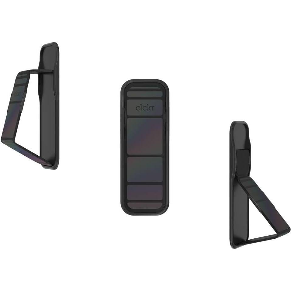 Soporte para teléfono CLCKR negro reflectante - 40.64 g
