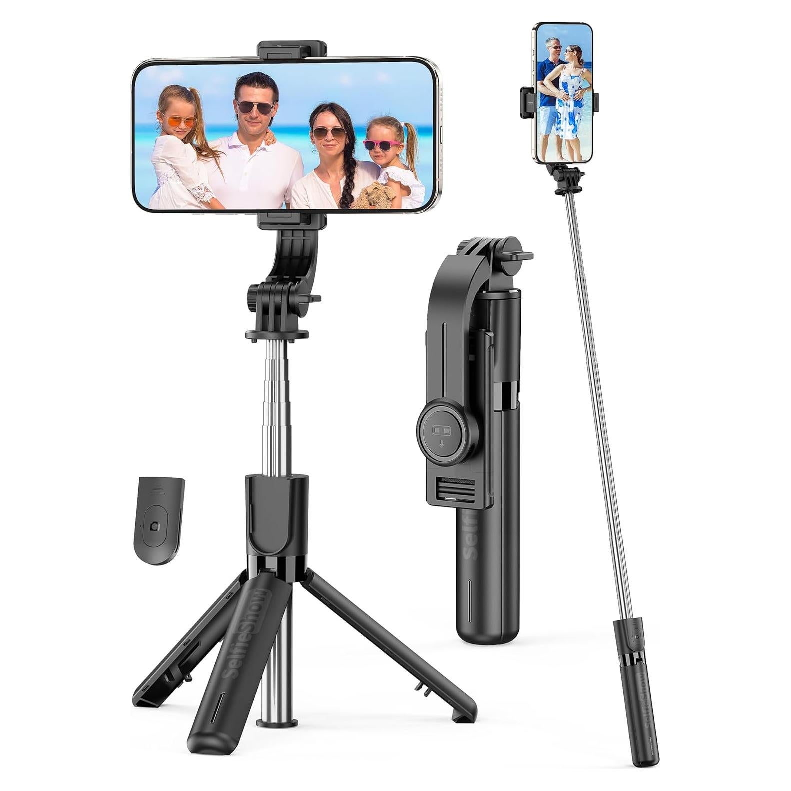 Bastón de Selfie Portátil 4 en 1 SHENZHEN F01 67.2 cm