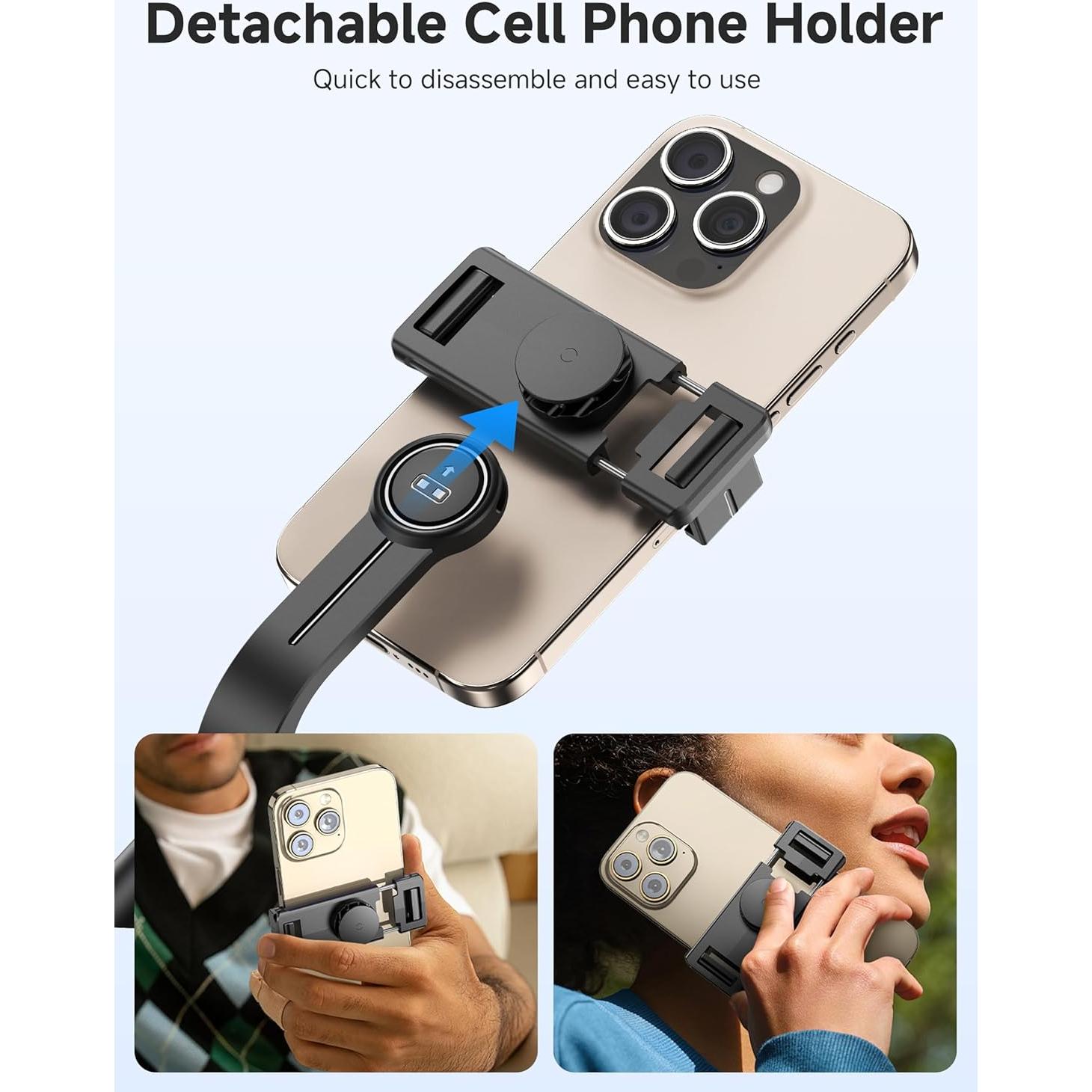 Bastón de Selfie Portátil 4 en 1 SHENZHEN F01 67.2 cm