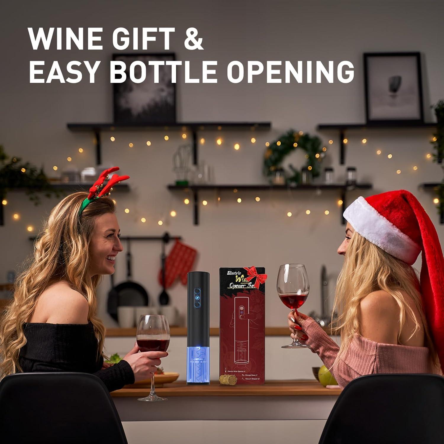 Abridor de Vino Eléctrico Otuseta Automático Acero Inoxidable