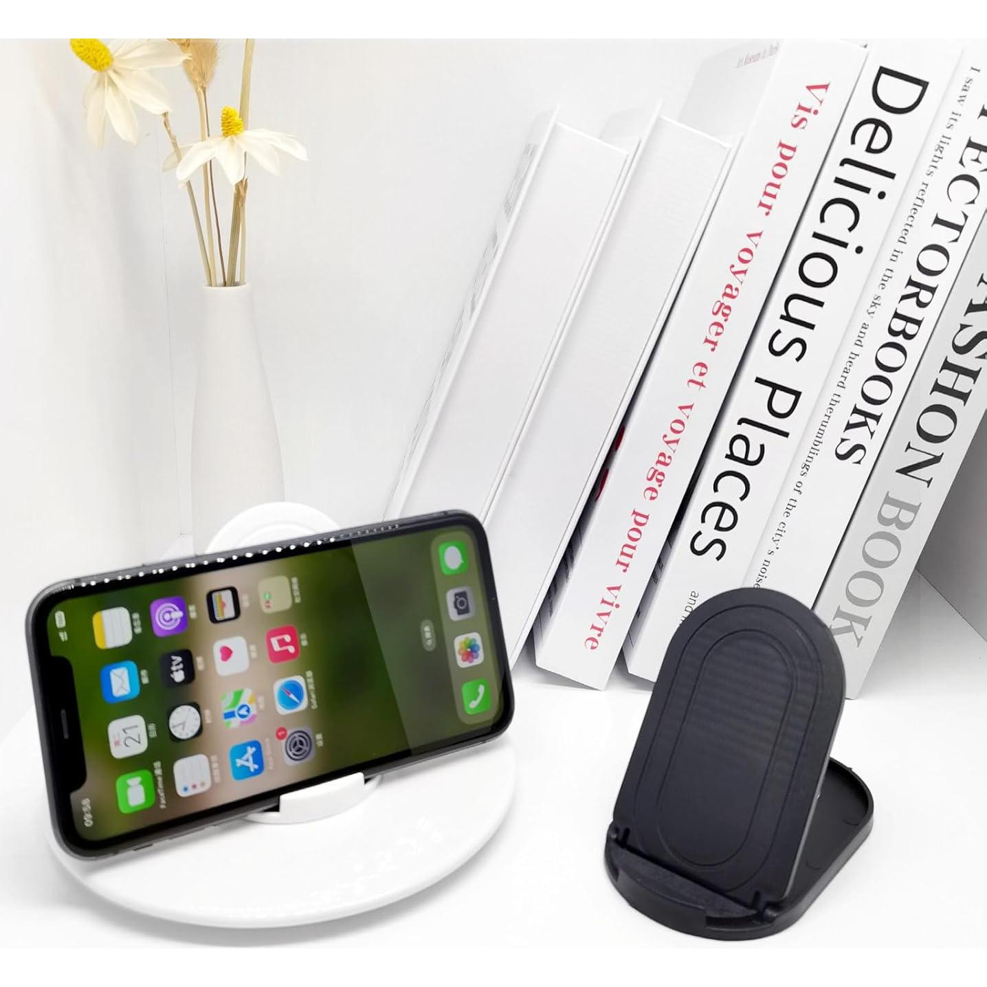 Soporte Plegable para Teléfono Móvil 2 Pack gsplmm Negro y Blanco