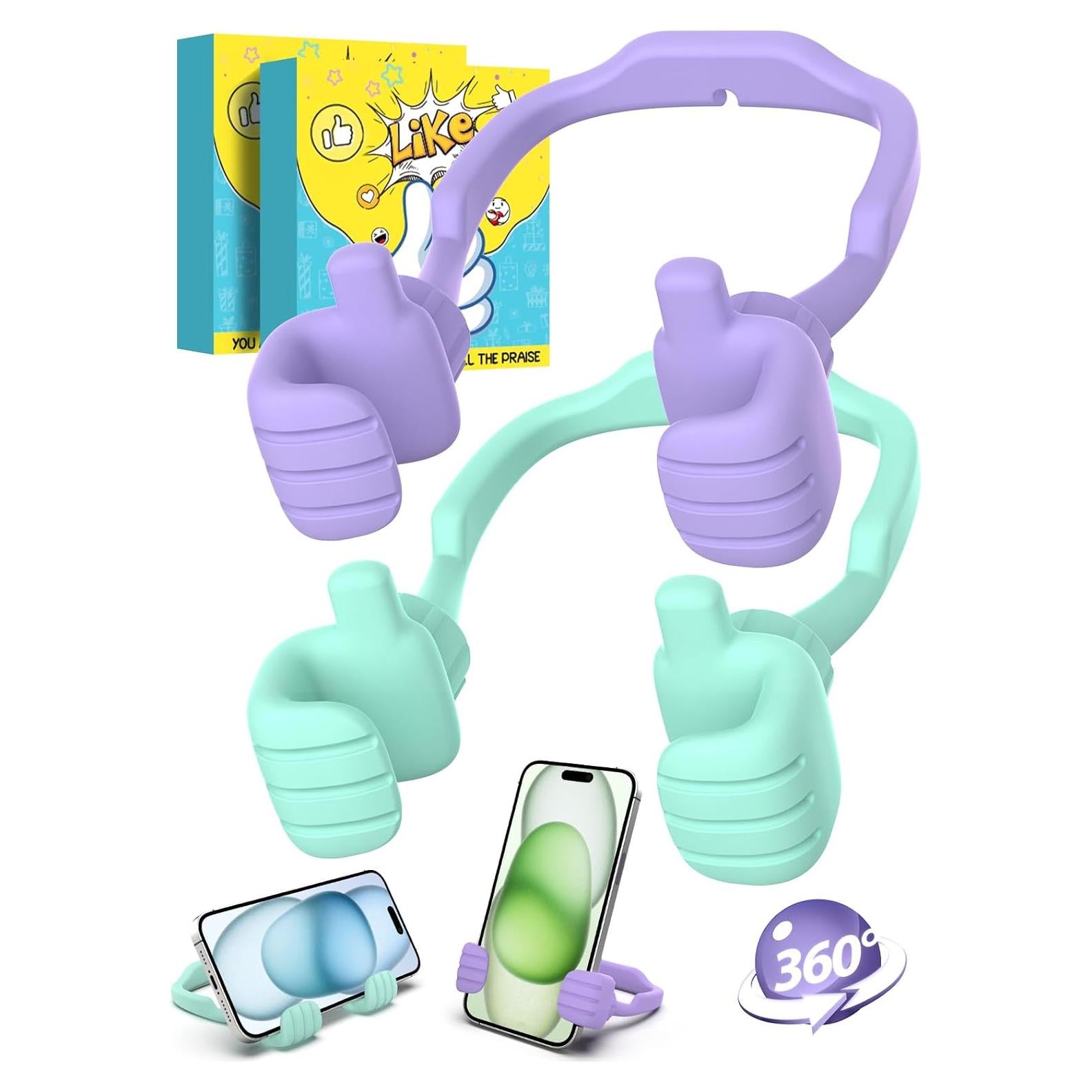 Soporte para Teléfono CALDEVER 2 Piezas Ajustable 360°