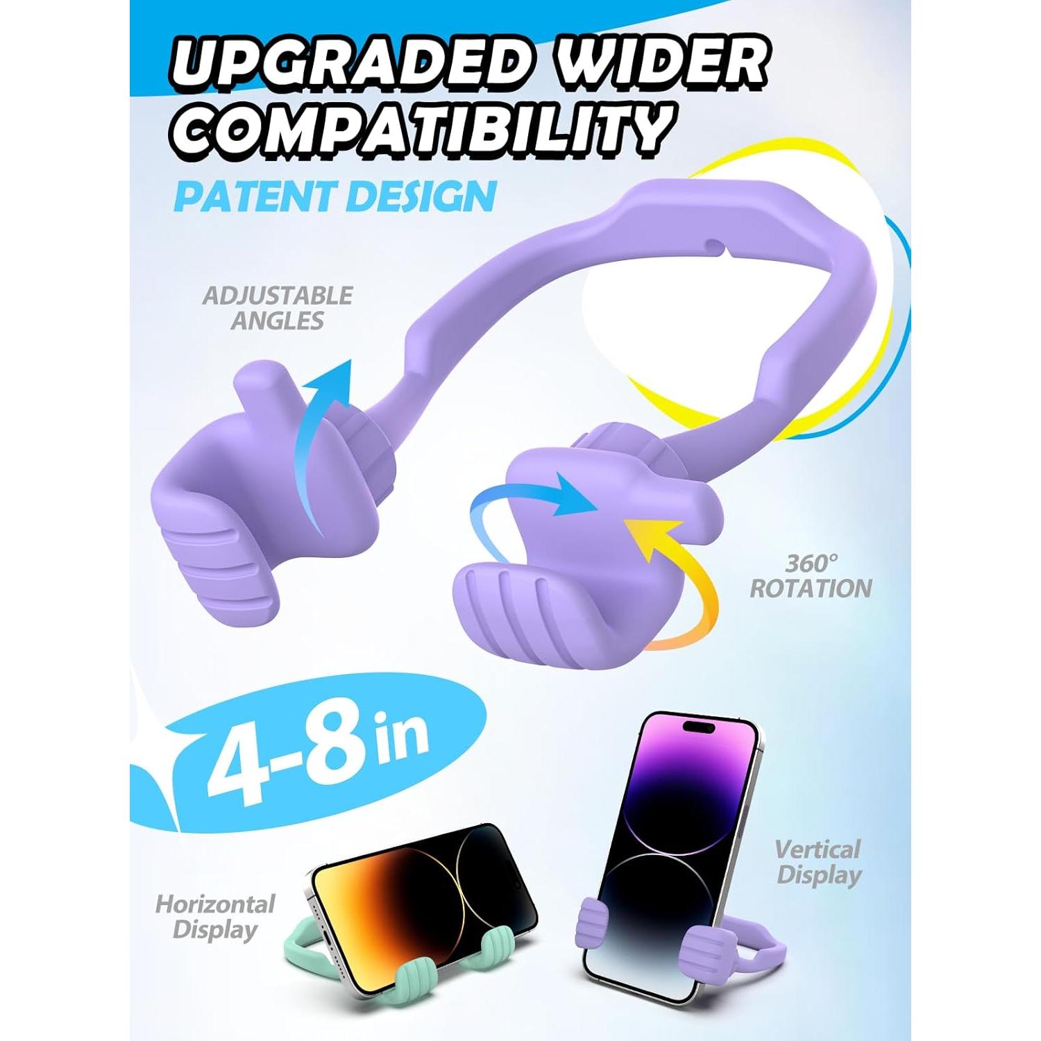 Soporte para Teléfono CALDEVER 2 Piezas Ajustable 360°