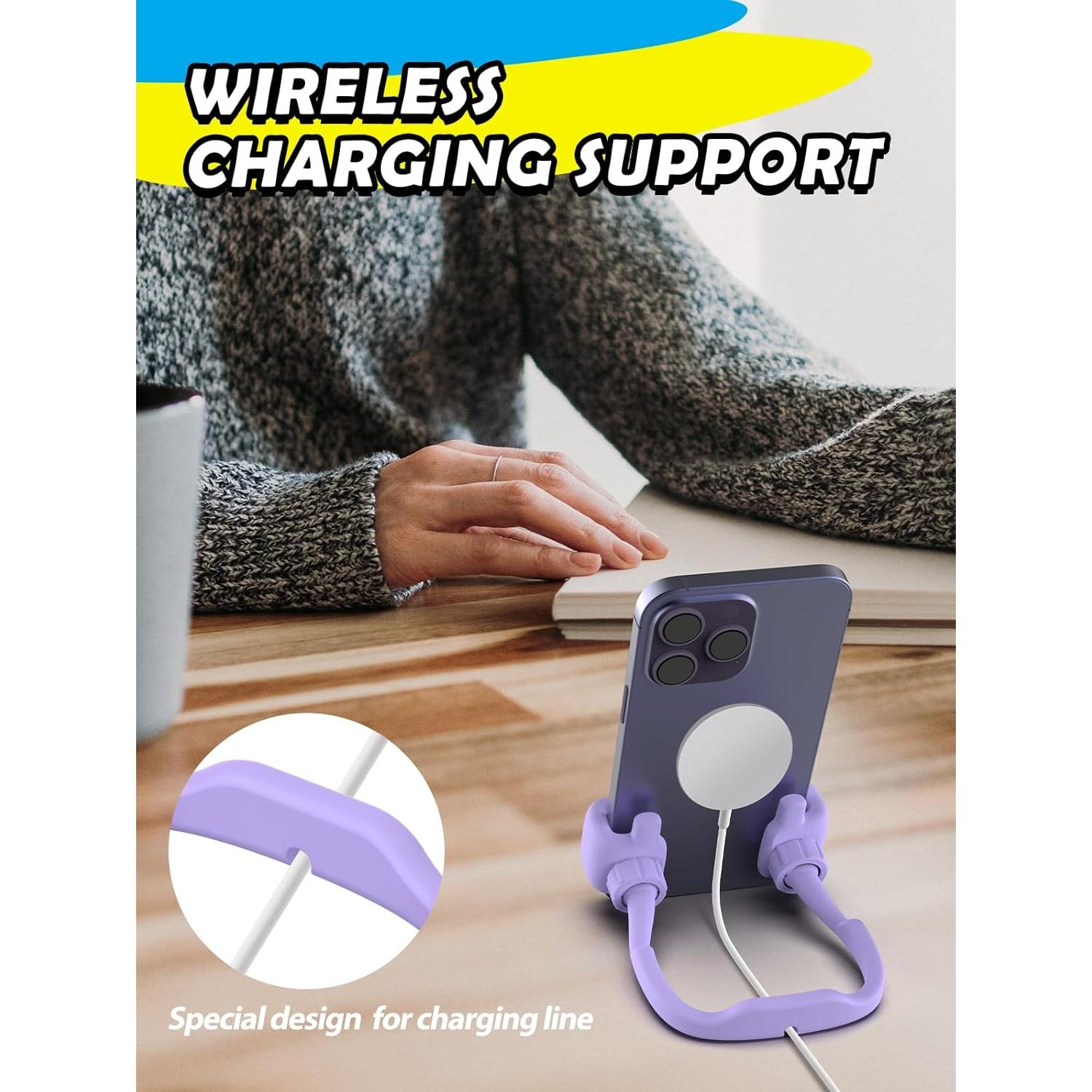 Soporte para Teléfono CALDEVER 2 Piezas Ajustable 360°