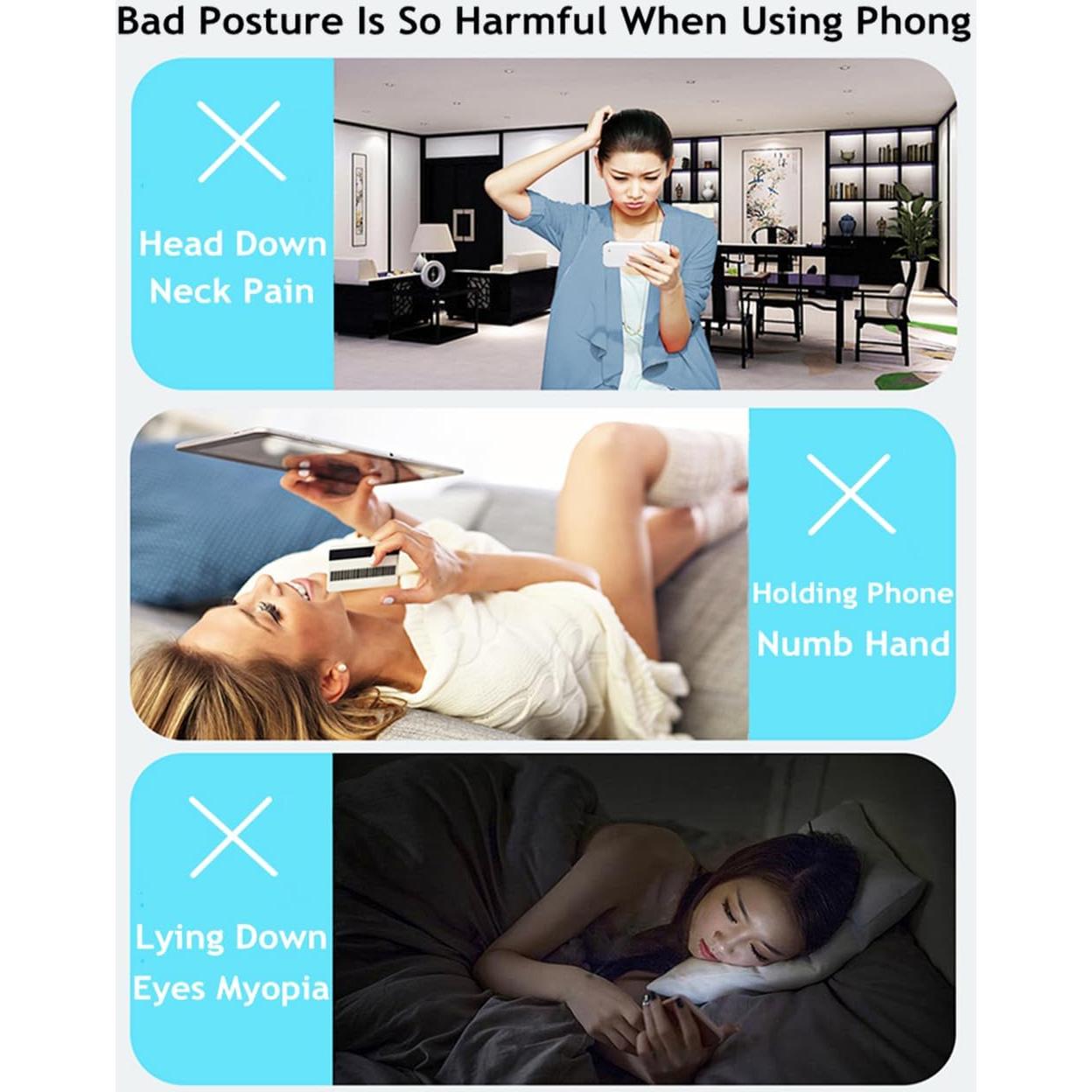 Soporte Plegable para Teléfono Móvil JUSDIQIR Negro