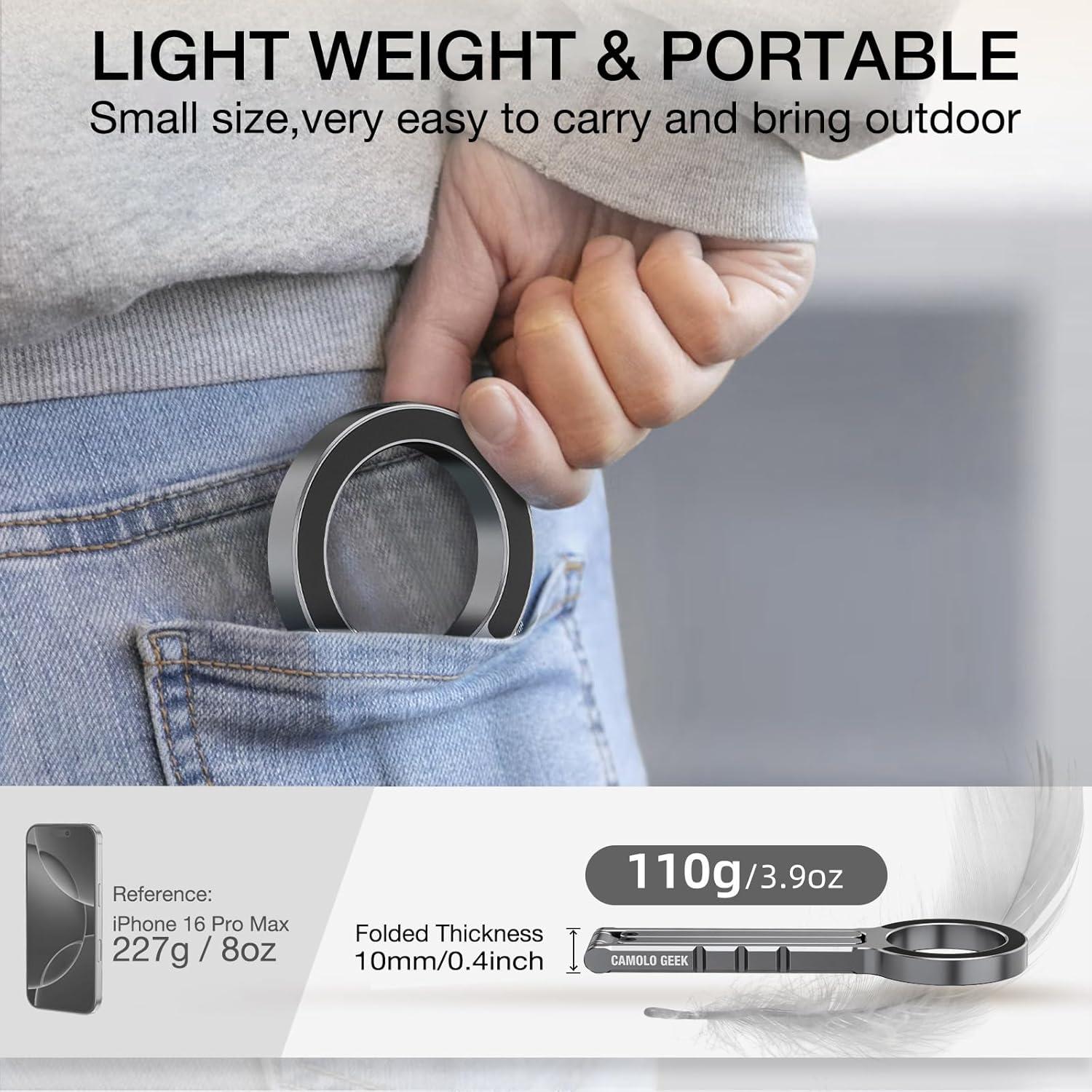 Soporte trípode magnético CAMOLO para iPhone Magsafe 21,59 cm