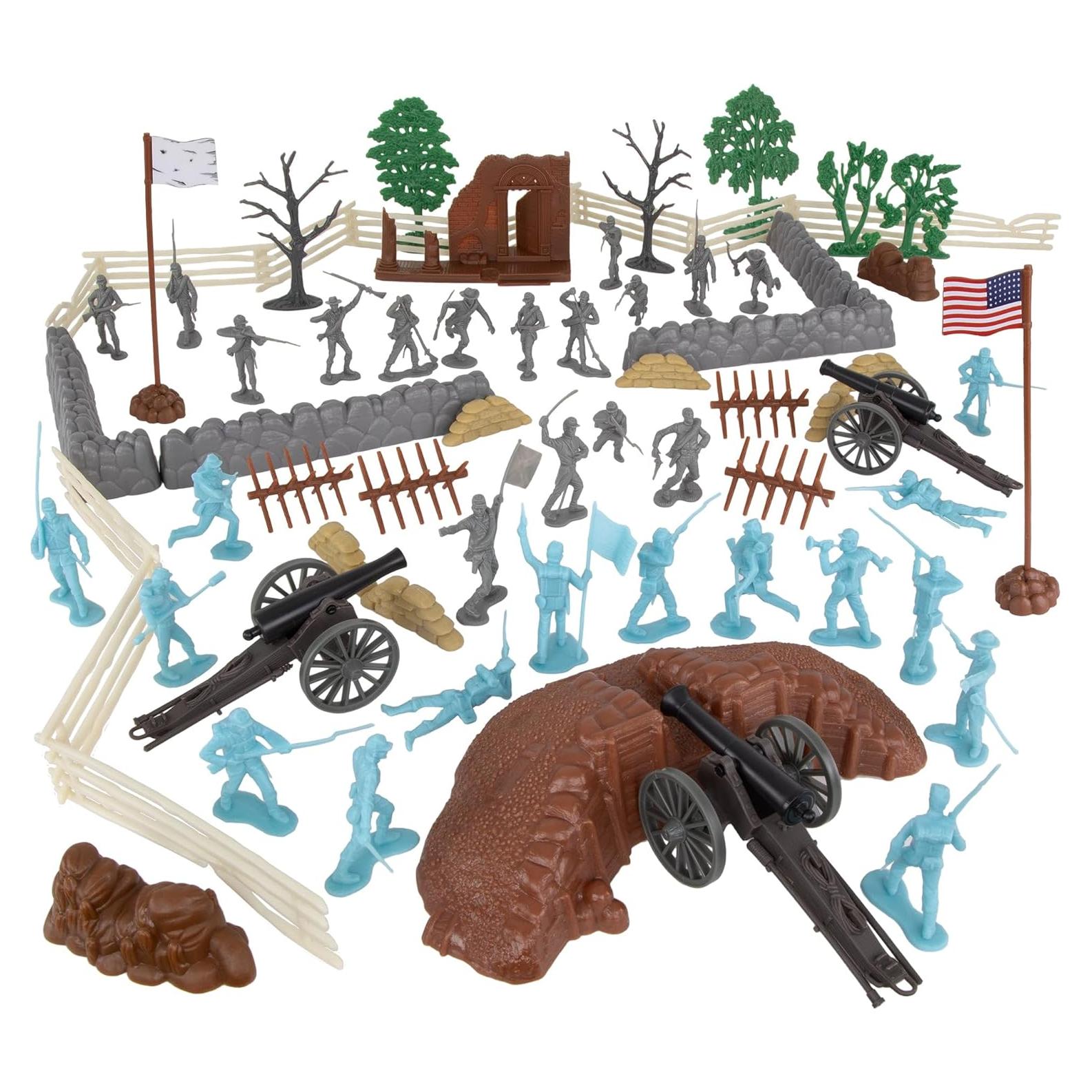 BMC Toys Batalla de Atlanta 71pc Soldados Plástico 1:32