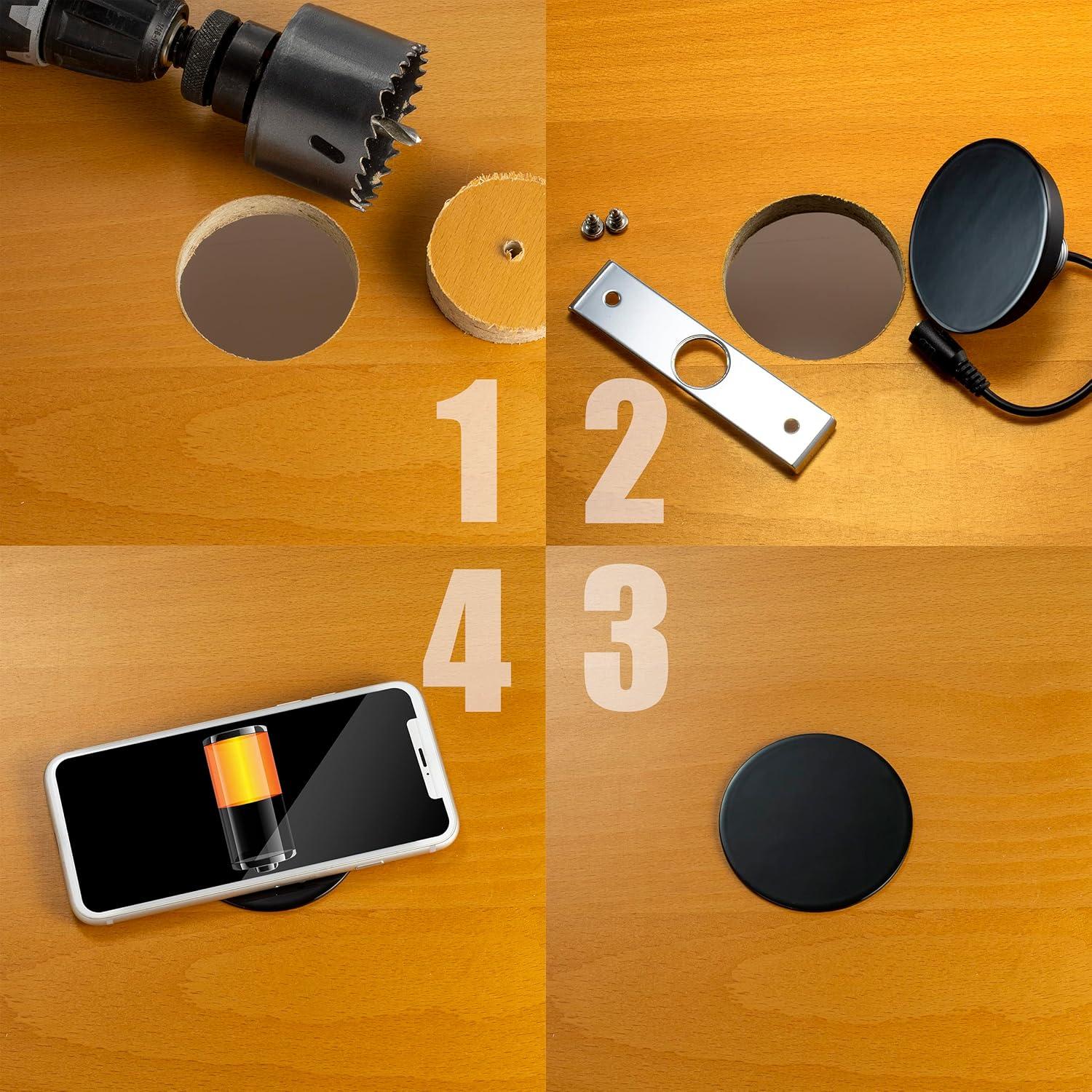 Almohadilla de Carga Inalámbrica NTW AirEnergy para Muebles