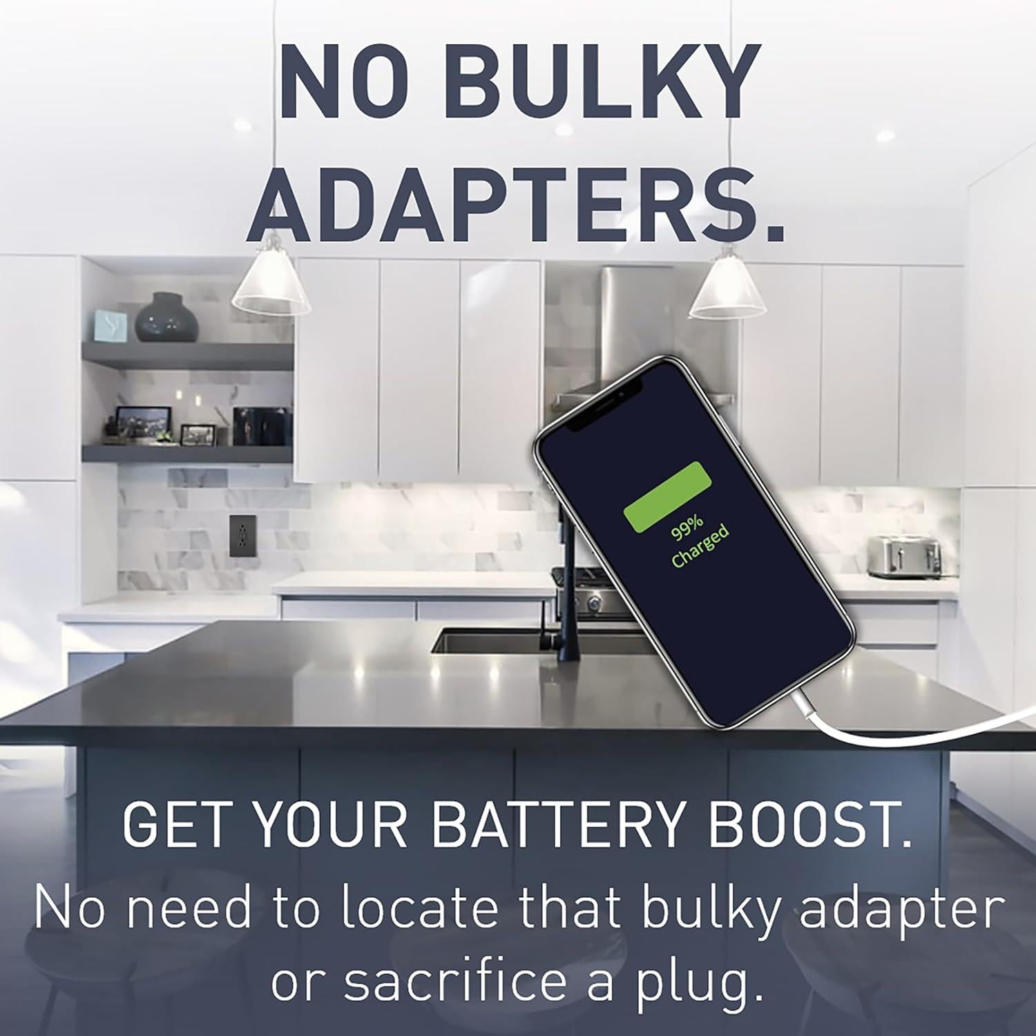 Tomacorriente Dúplex Legrand Radiant 15A con Cargador USB 3.1A Negro