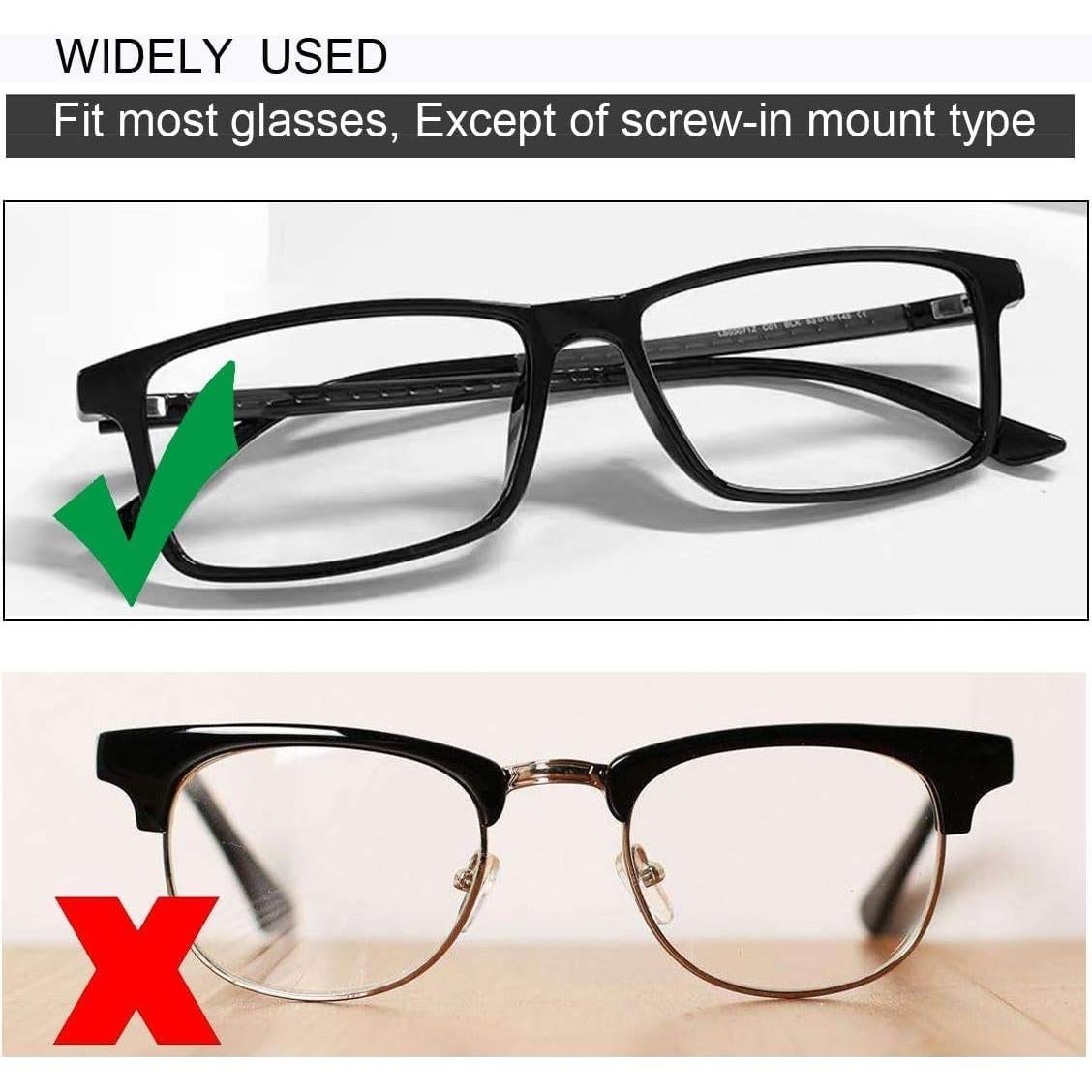 Almohadillas para nariz de gafas Askilt 12 pares antideslizantes