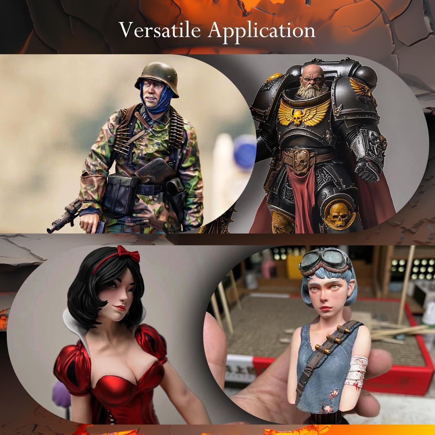 Juego de Pintura Acrílica Golden Maple 8 Colores Tono Piel