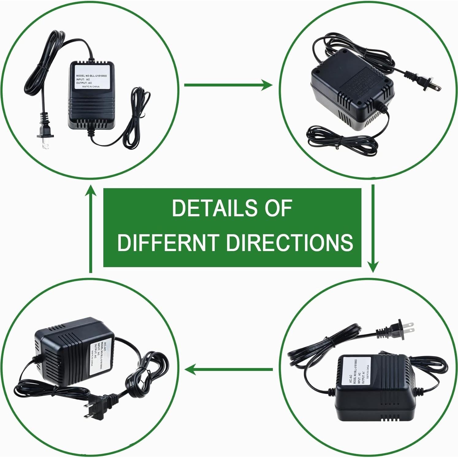 Adaptador de CA Dysead para Transmisor Invisible Fence ICT-725