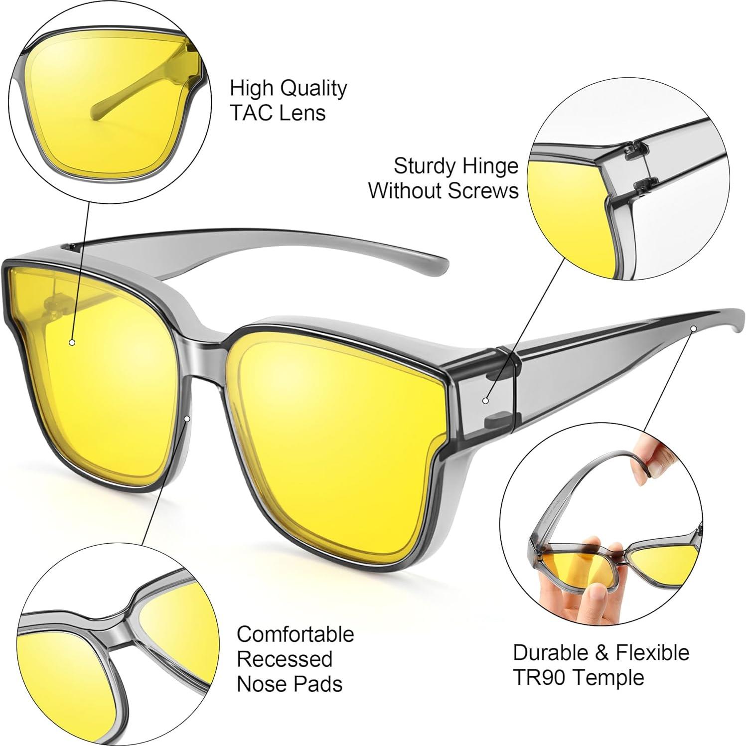 Gafas de Visión Nocturna URUMQI para Mujeres, Antirreflejo HD