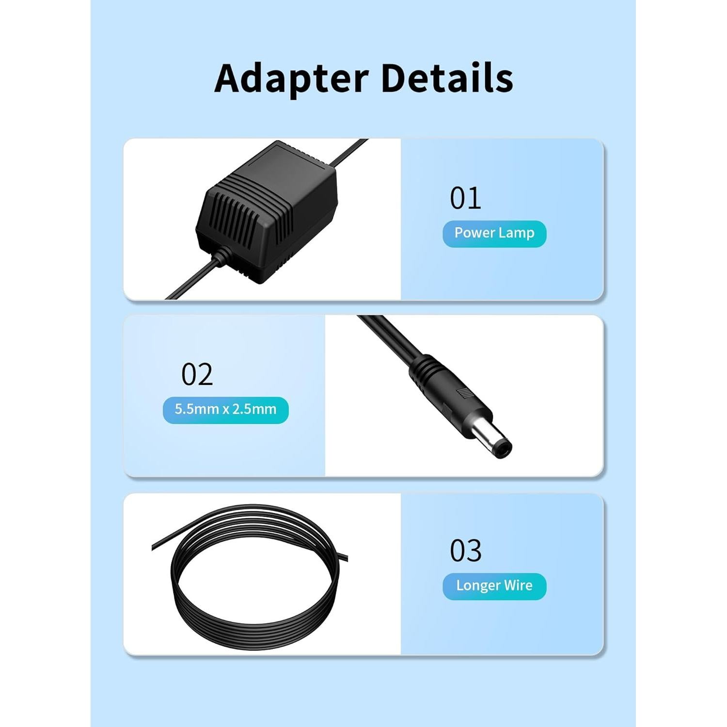 Adaptador de CA Dongguan Lewe para Transmisor Invisible Fence