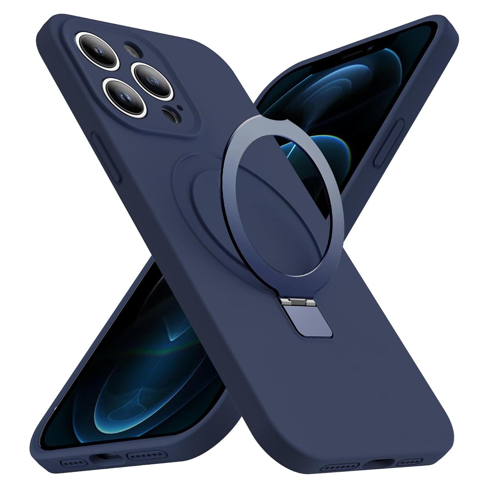 Funda Silicona Luyxcaze iPhone 12 Pro Max 6.7" Azul