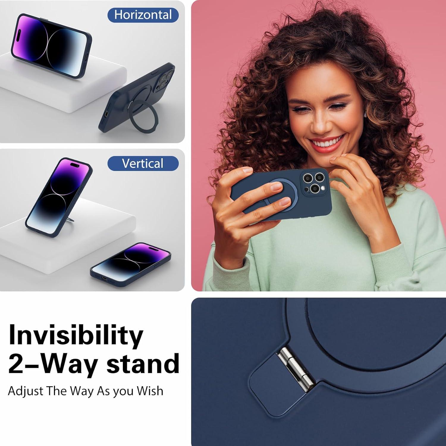 Funda Silicona Luyxcaze iPhone 12 Pro Max 6.7" Azul