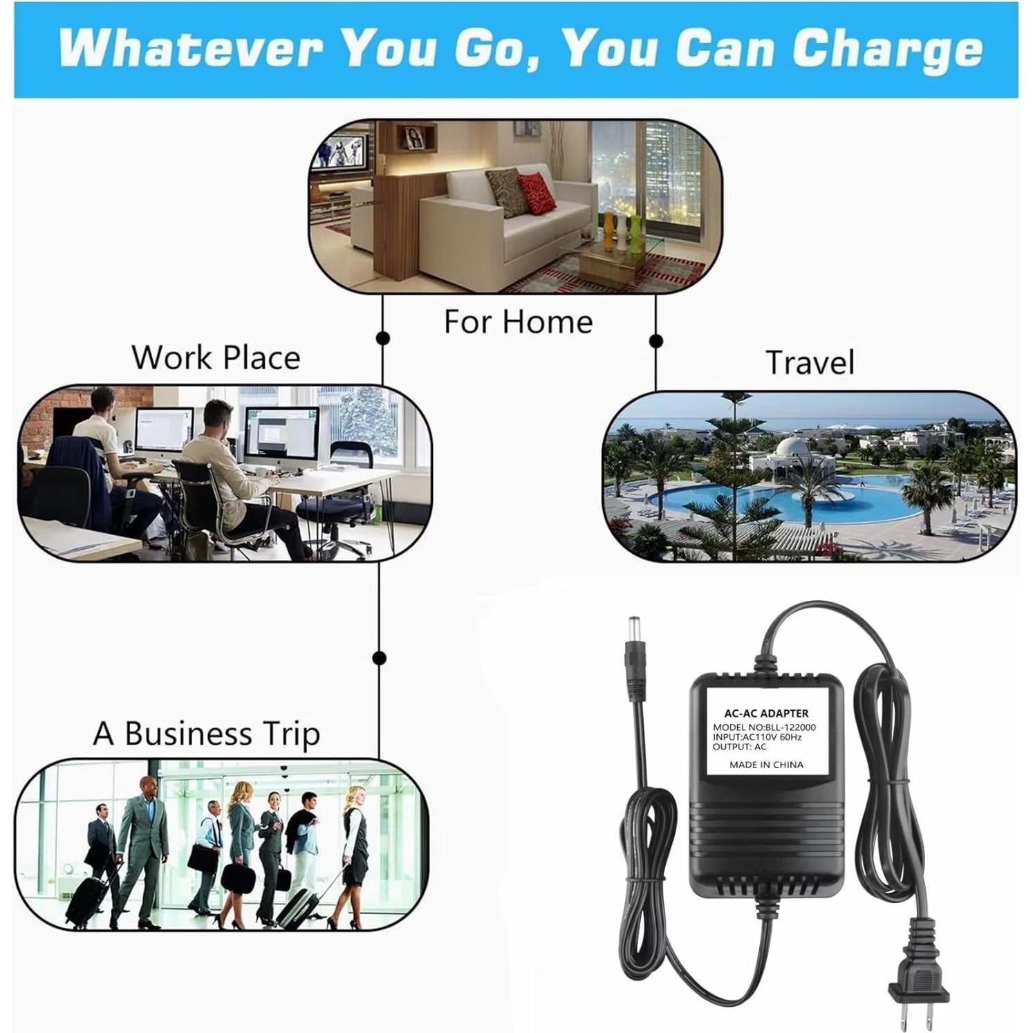 Adaptador AC/AC Jantoy para Invisible Fence 100-0018-01