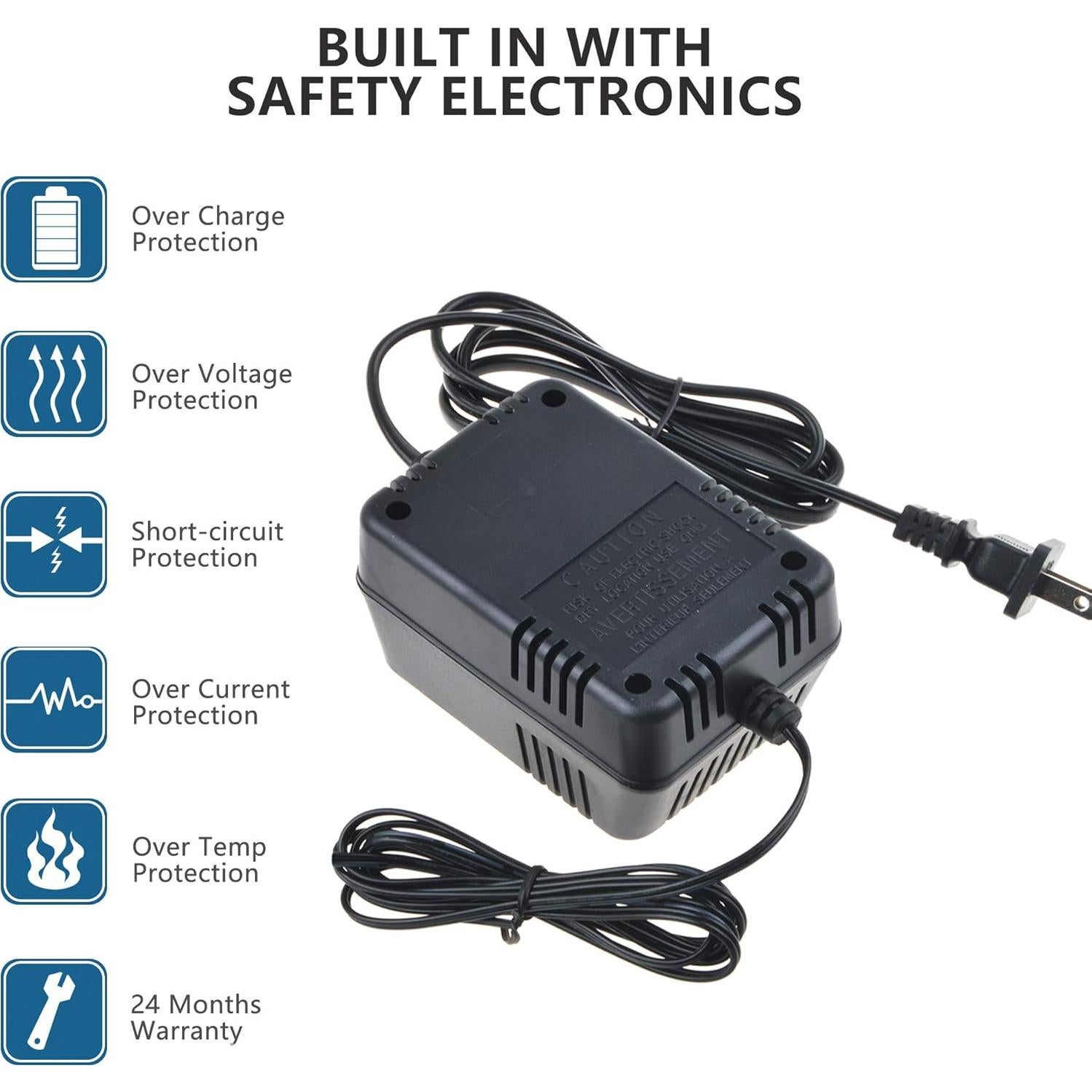 Adaptador de corriente AC a AC SupplySource para ICT-725