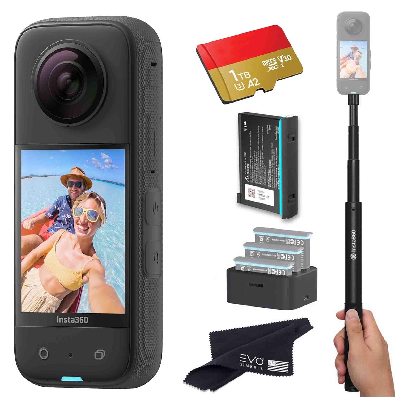 Cámara de Acción 360 Insta360 X3 a Prueba de Agua 5.7K