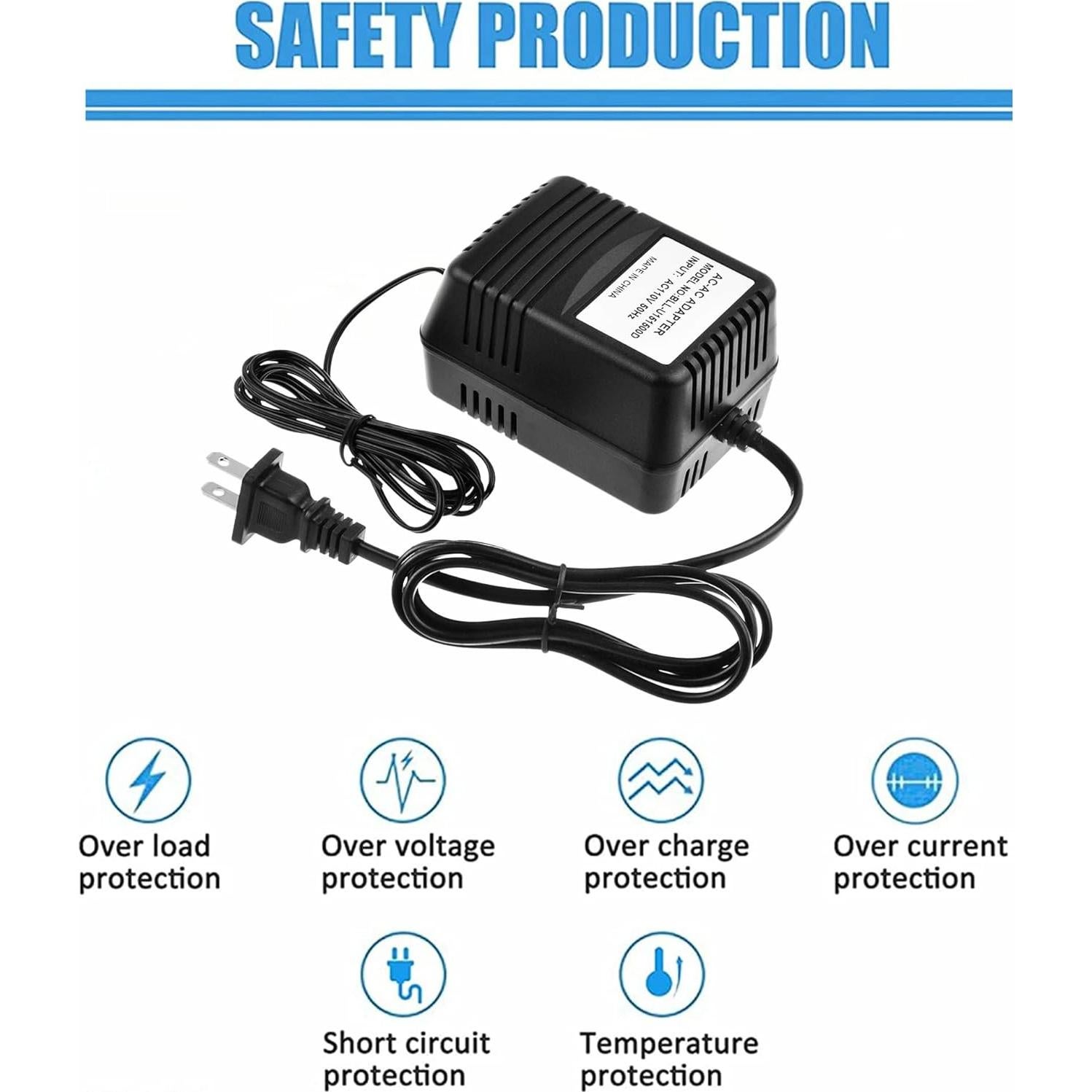 Cargador Adaptador CA CJP-Geek 12V 750mA para Cerca Invisible