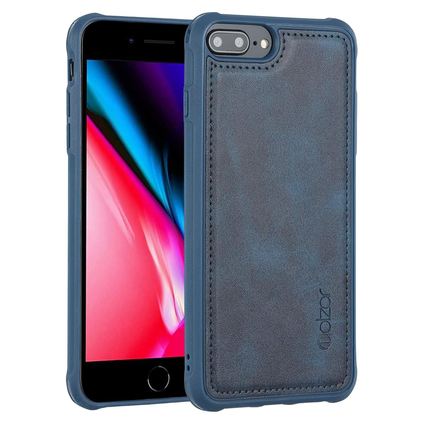 Funda Molzar MAG para iPhone 8 Plus/7 Plus/6 Plus - Azul