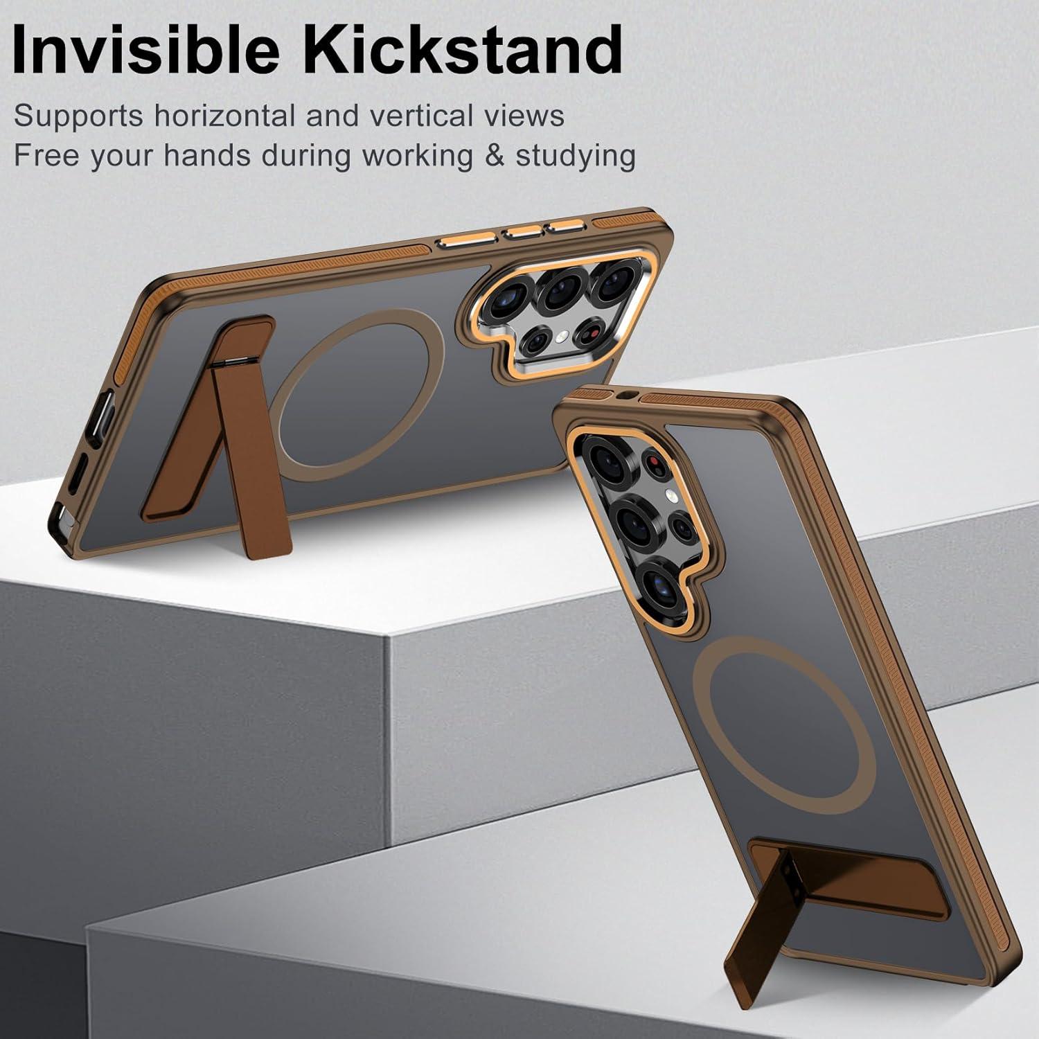 Funda para Samsung Galaxy S25 Ultra Magnética con Soporte