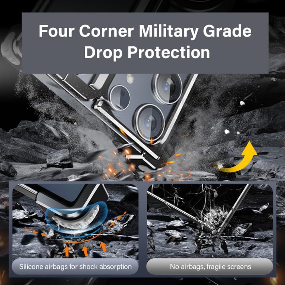 Funda Bumper Omio para Galaxy S25 Ultra Titanio Negro