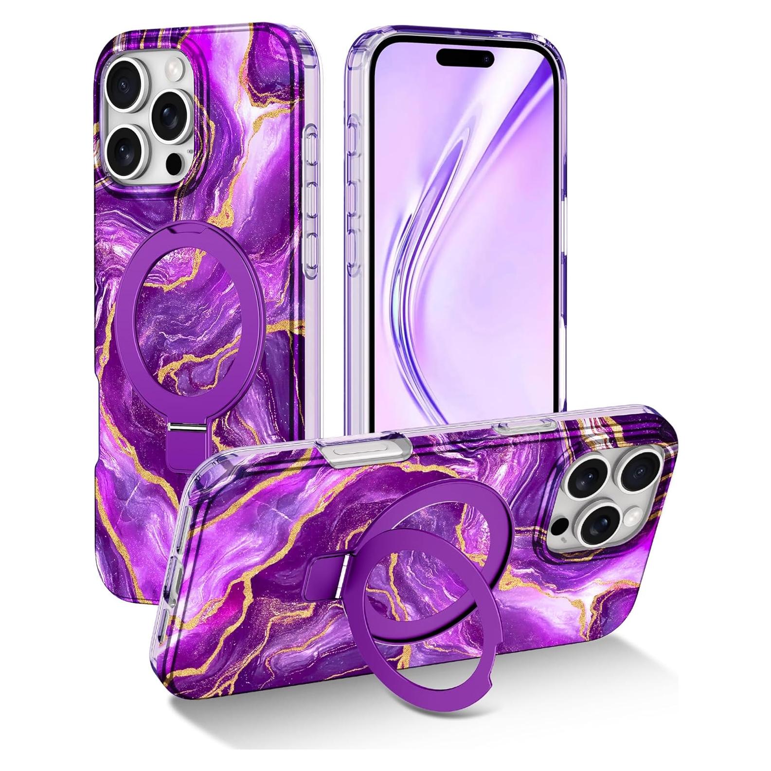 Funda Lamcase para iPhone 16 Pro Max con soporte MagSafe