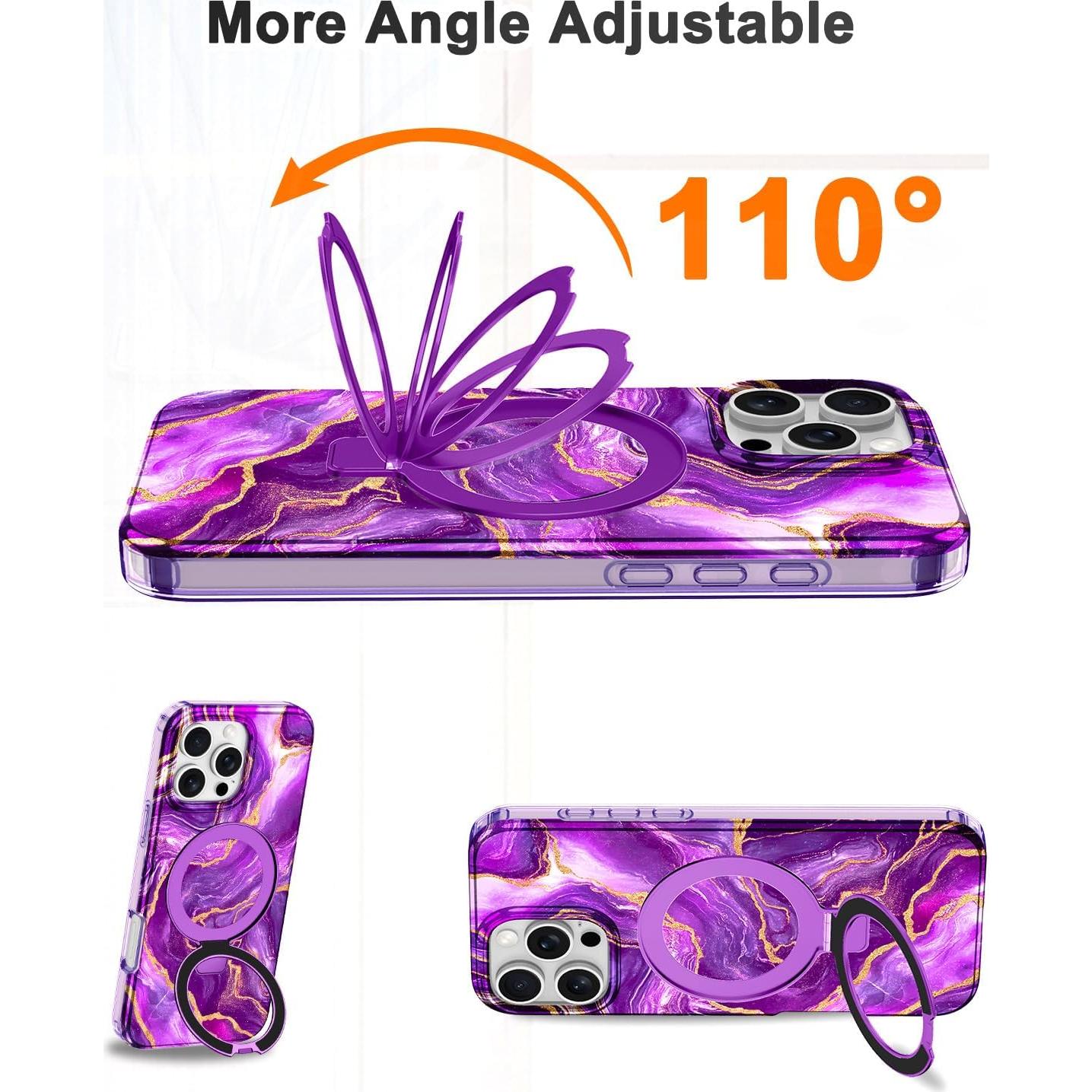 Funda Lamcase para iPhone 16 Pro Max con soporte MagSafe