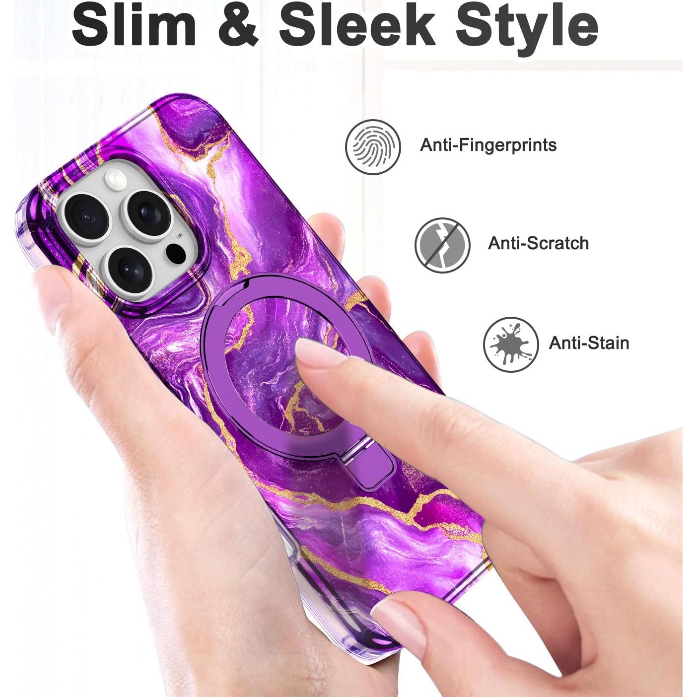 Funda Lamcase para iPhone 16 Pro Max con soporte MagSafe