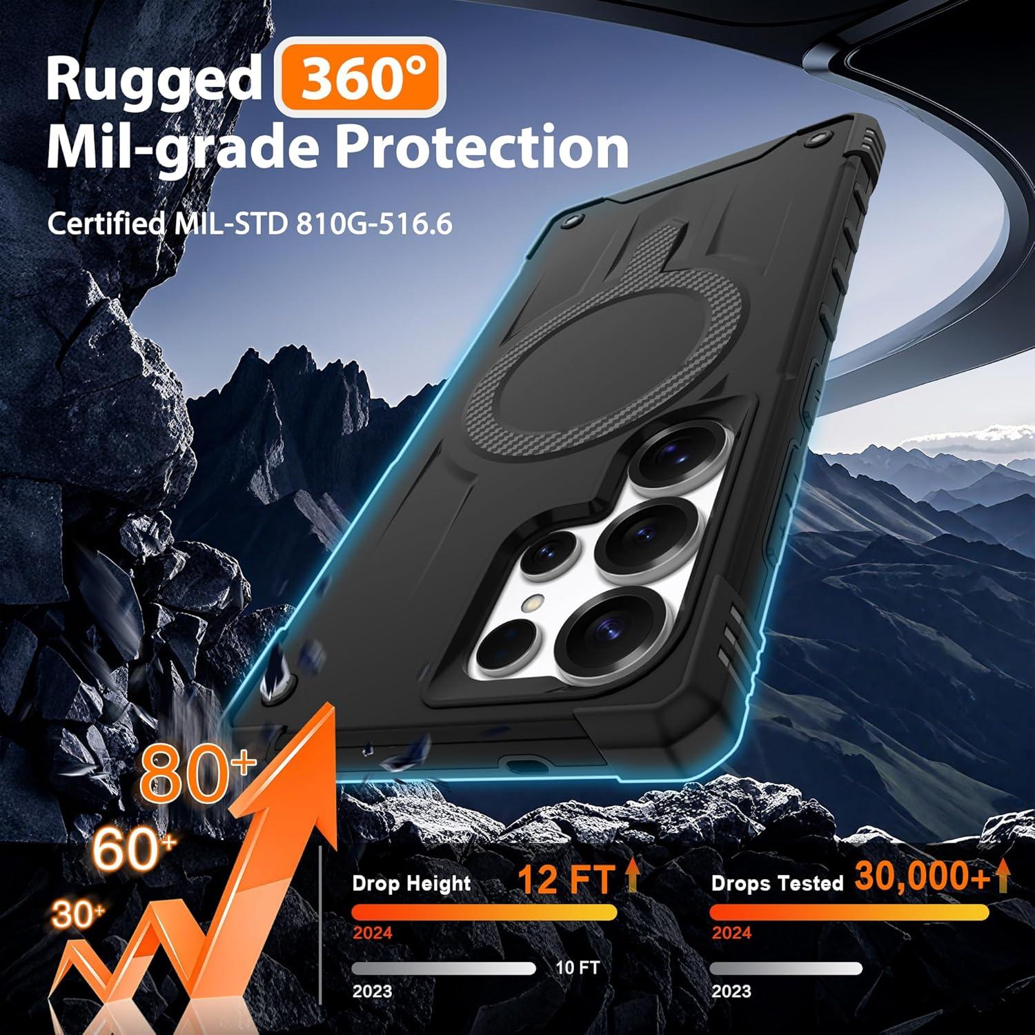 Funda Gritup para Samsung Galaxy S25 Ultra con Magsafe