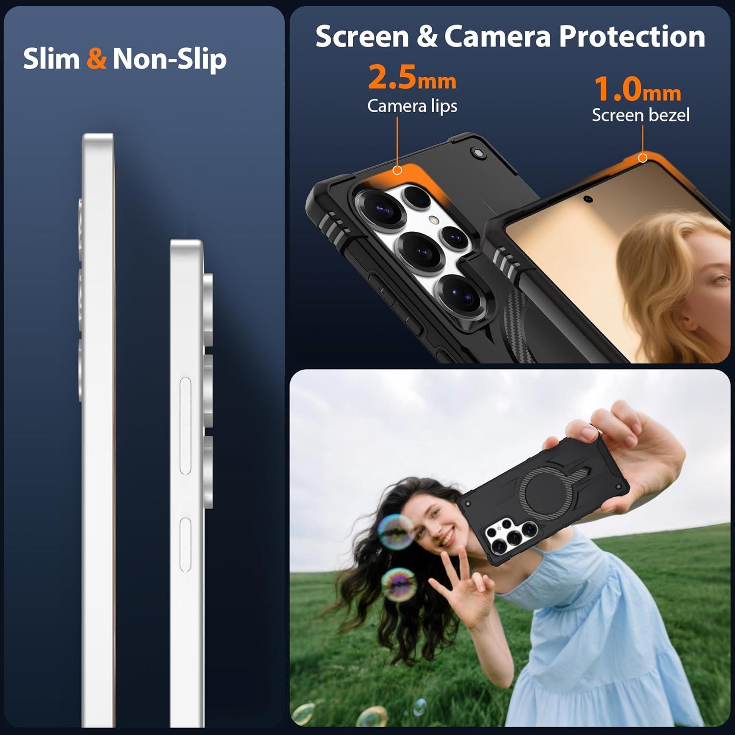 Funda Gritup para Samsung Galaxy S25 Ultra con Magsafe