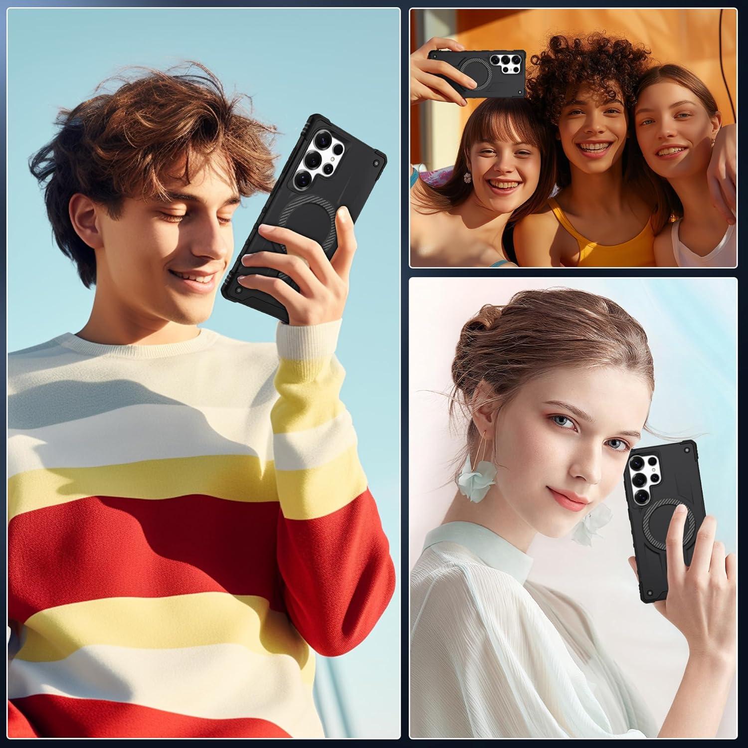 Funda Gritup para Samsung Galaxy S25 Ultra con Magsafe