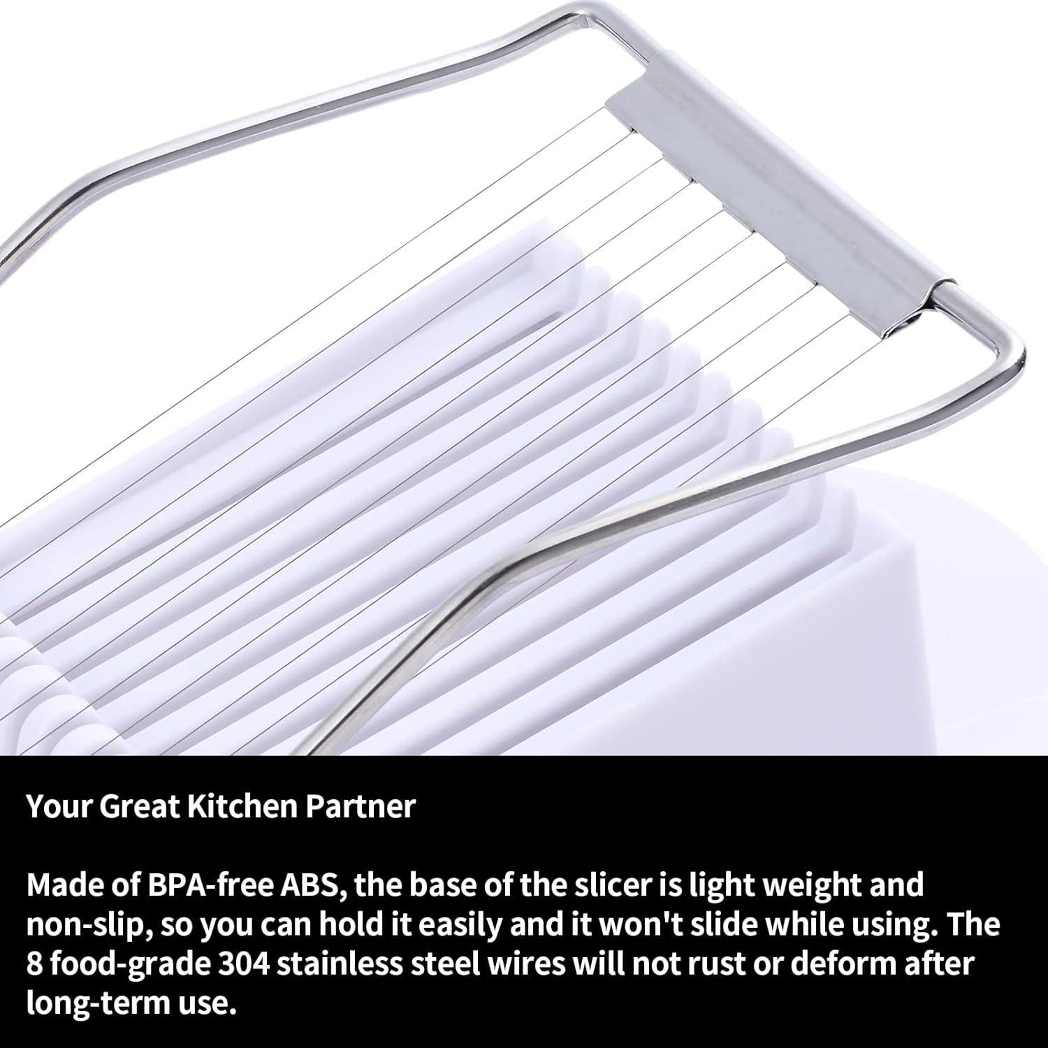 Cortadores de Carne y Huevos Zxmissu - 2 Piezas, Acero Inoxidable